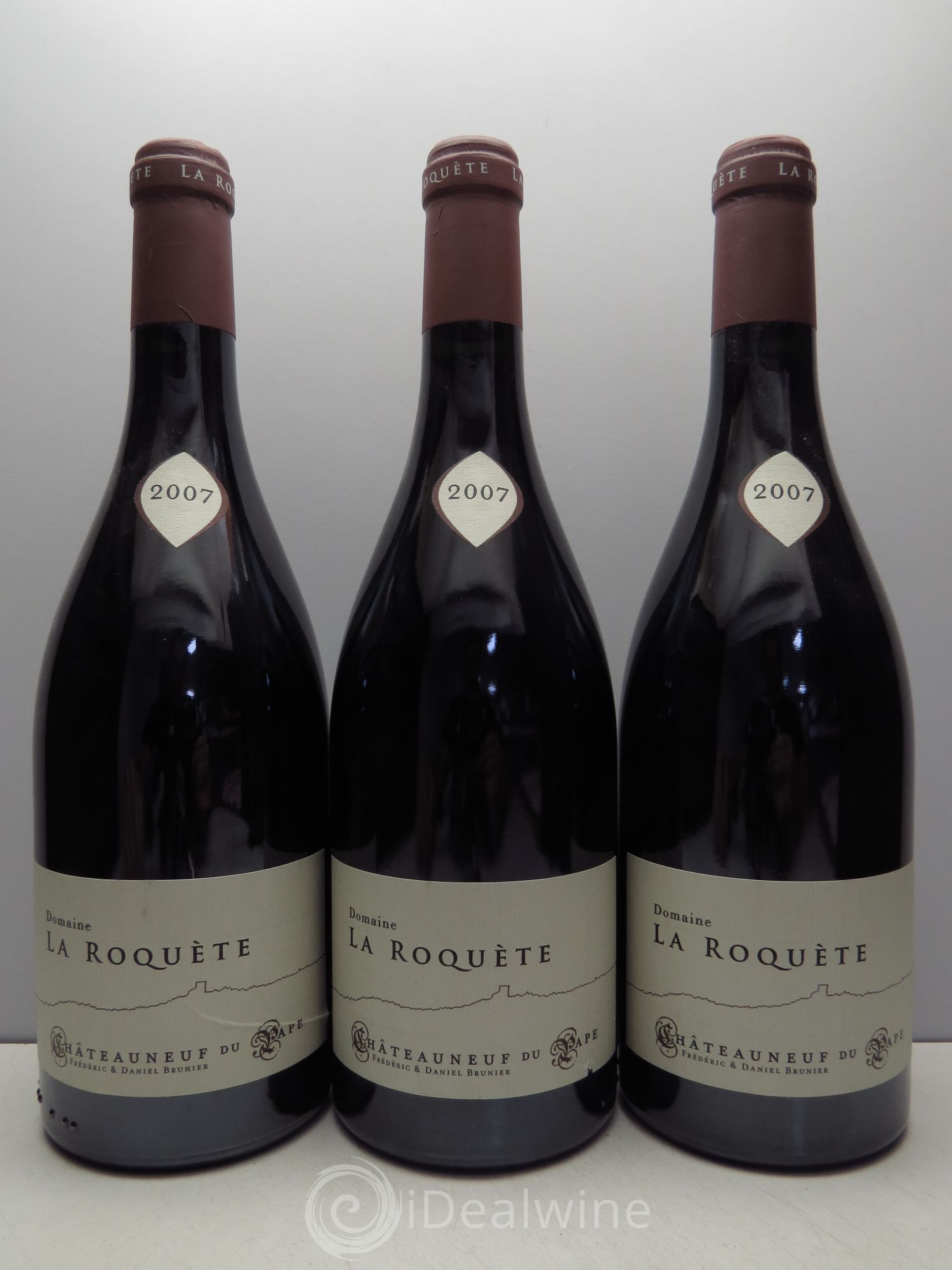 Châteauneuf-du-Pape (sans prix de réserve - no reserve) 2007 - Posten von 3 Flaschen - 0
