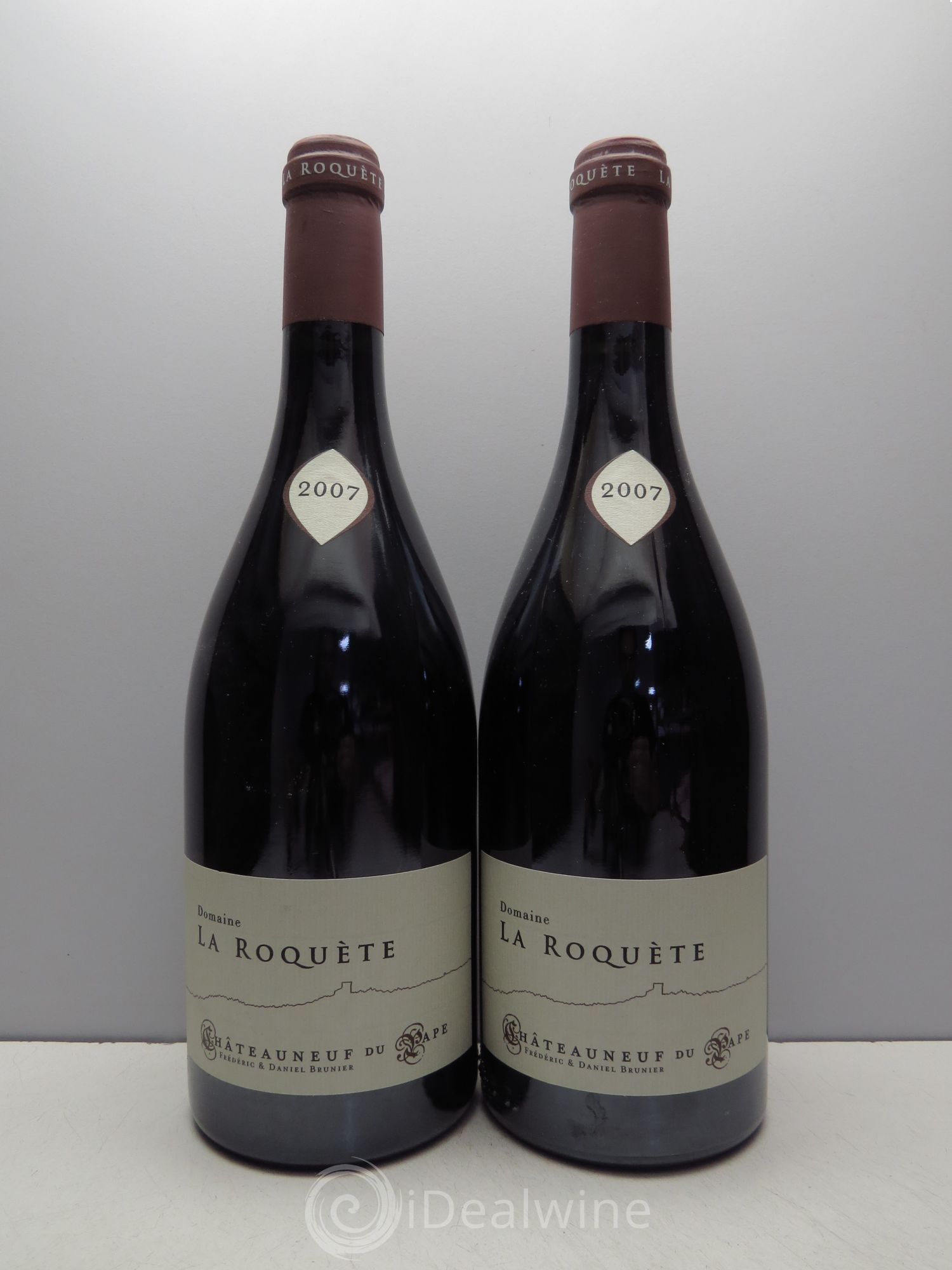 Châteauneuf-du-Pape (sans prix de réserve / no reserve) 2007 - Posten von 2 Flaschen - 0