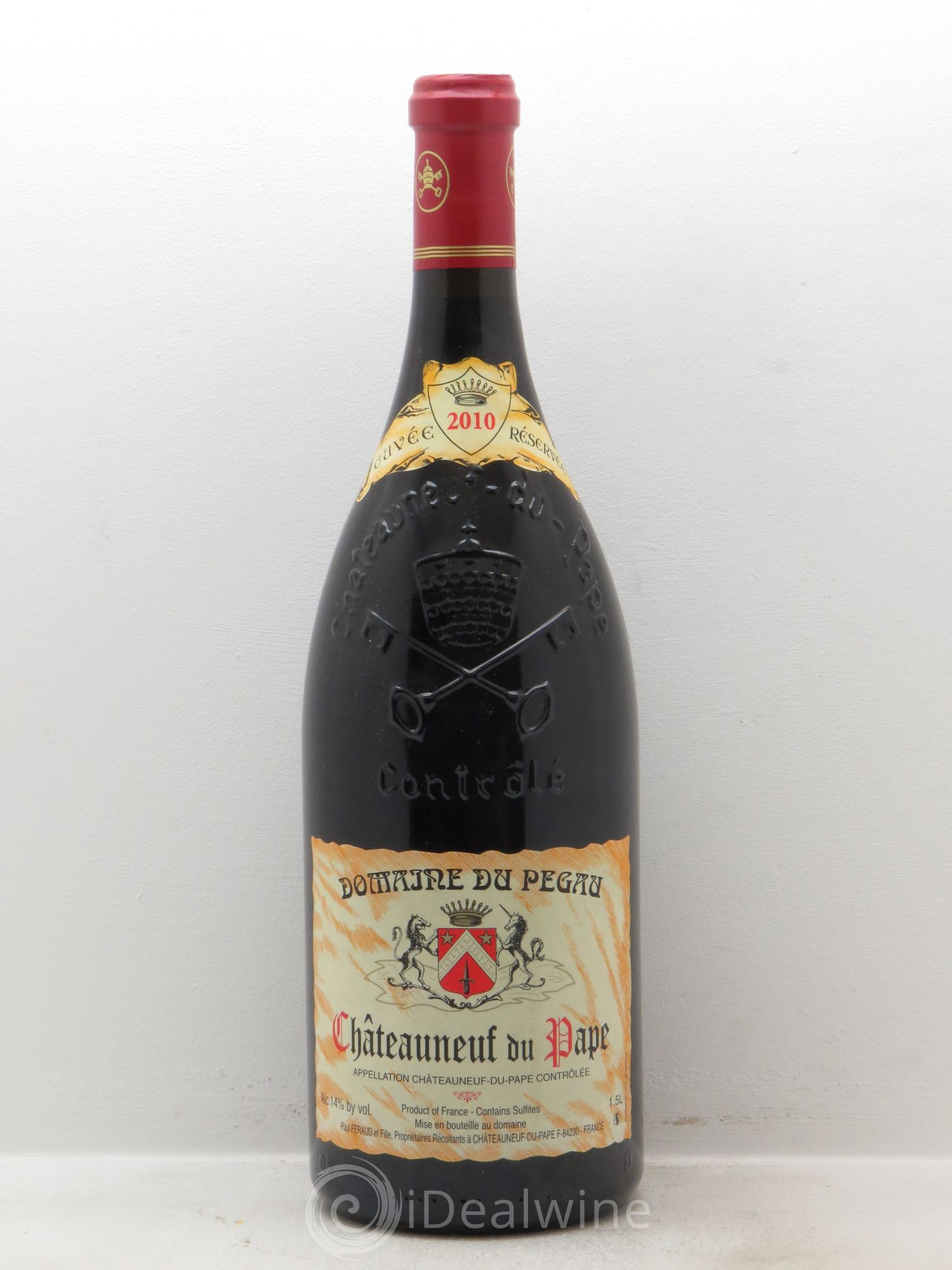 Châteauneuf-du-Pape Domaine du Pégau Cuvée Réservée Paul et Laurence Féraud 2010 - Lot de 1 magnum - 0
