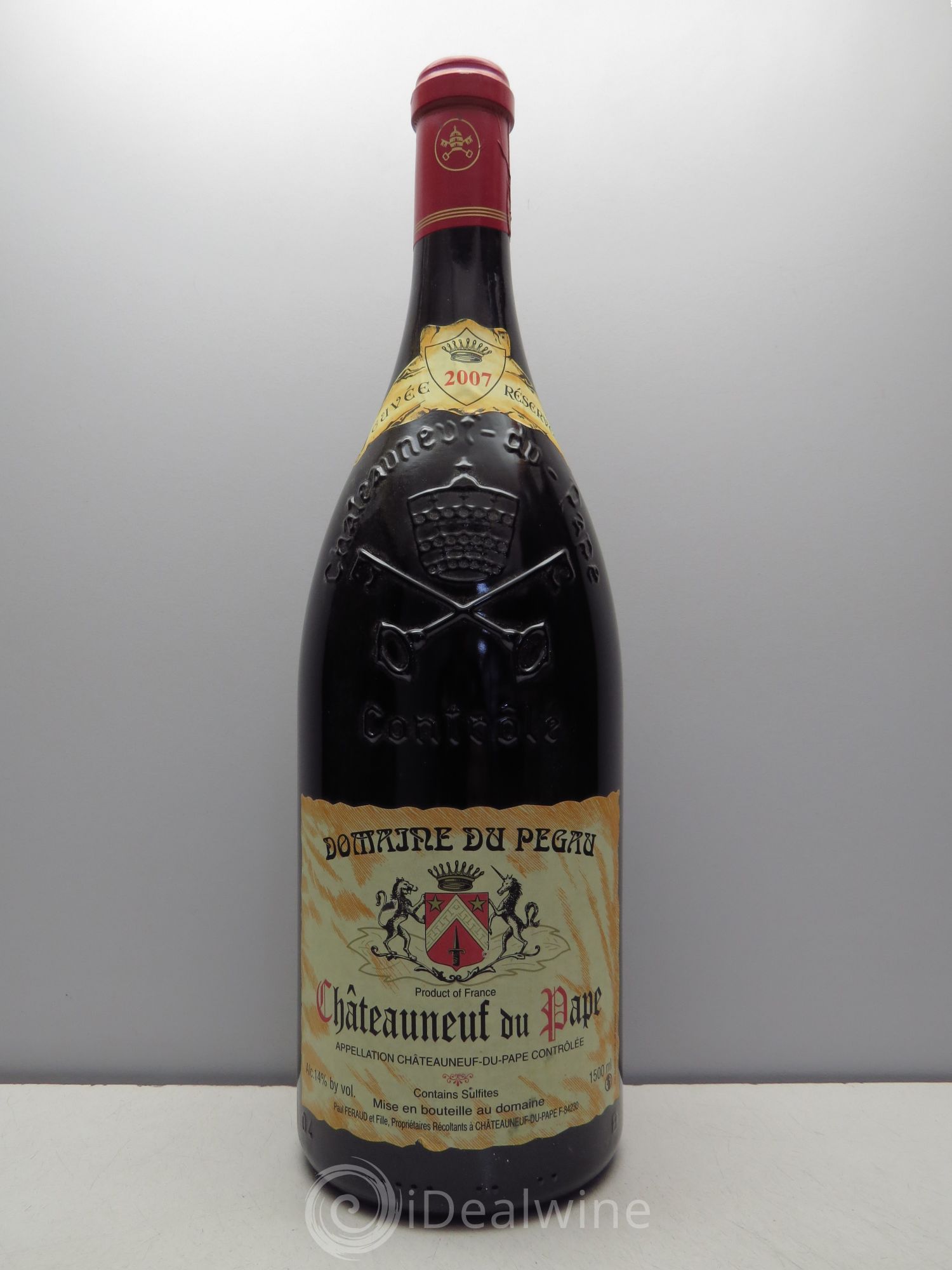 Châteauneuf-du-Pape Domaine du Pégau Cuvée Réservée Paul et Laurence Féraud 2007 - Lot de 1 magnum - 0