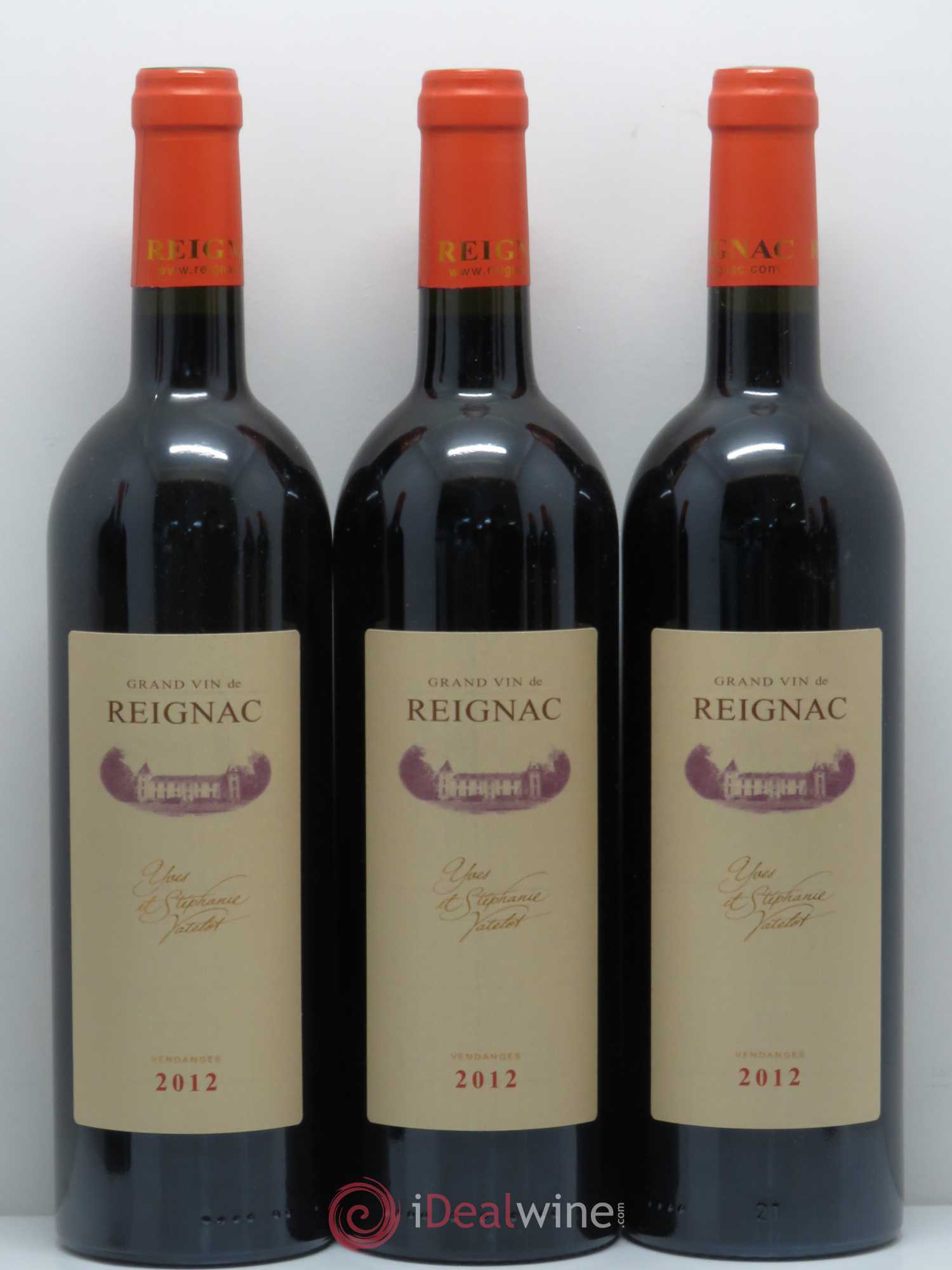 Grand vin de Reignac 2012 - Lot de 6 bouteilles - 2