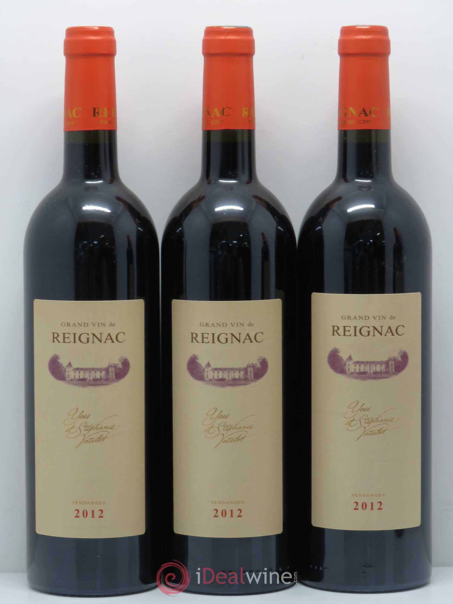 Grand vin de Reignac 2012 - Lot de 6 bouteilles - 2