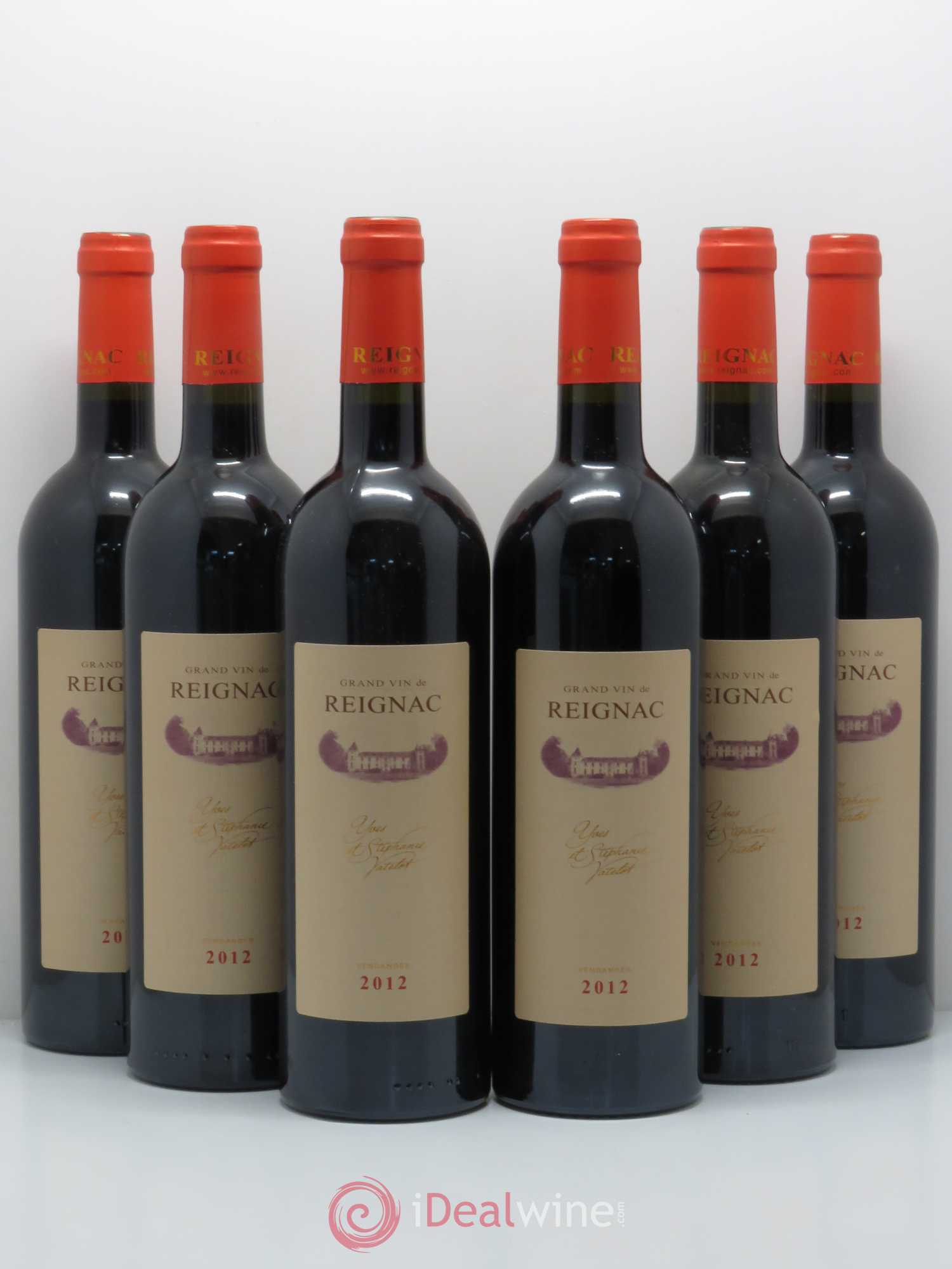 Grand vin de Reignac 2012 - Lot de 6 bouteilles - 0