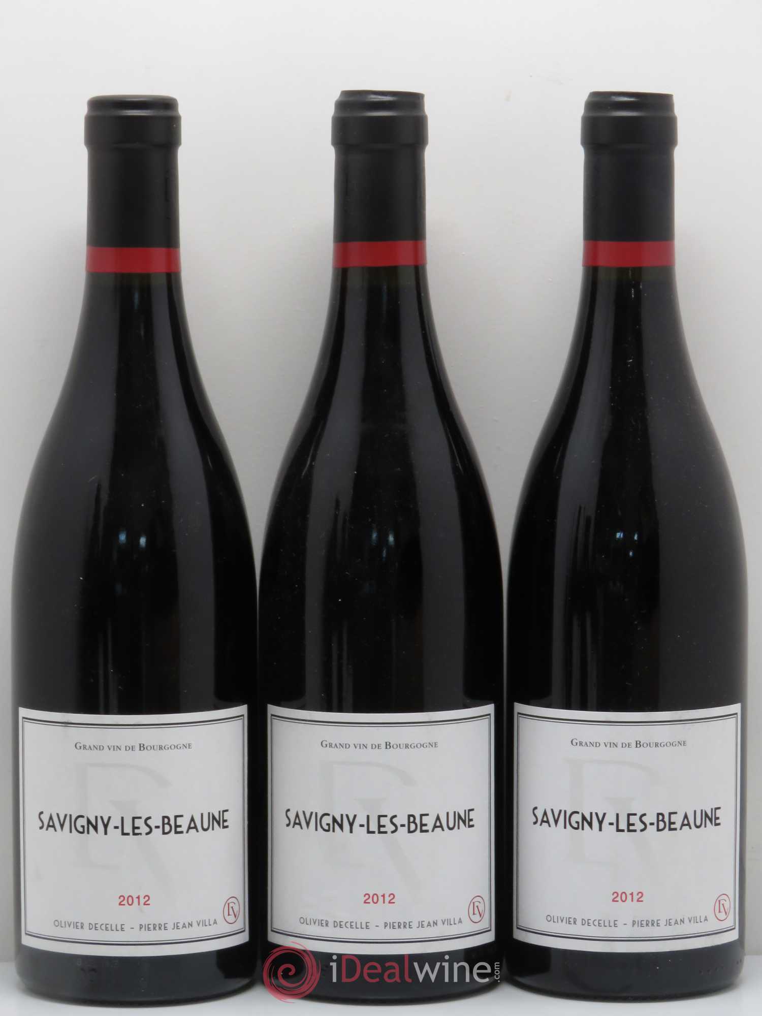 Savigny-lès-Beaune Decelle Villa 2012 - Lot de 6 bouteilles - 1