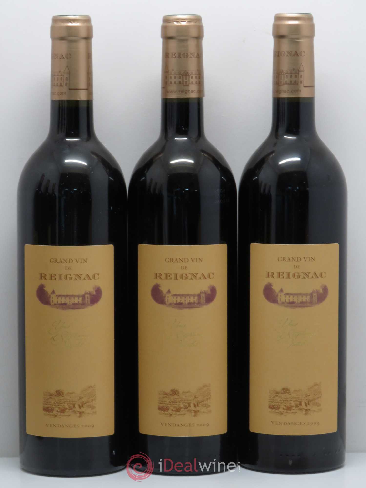 Grand vin de Reignac 2009 - Lot de 6 bouteilles - 1
