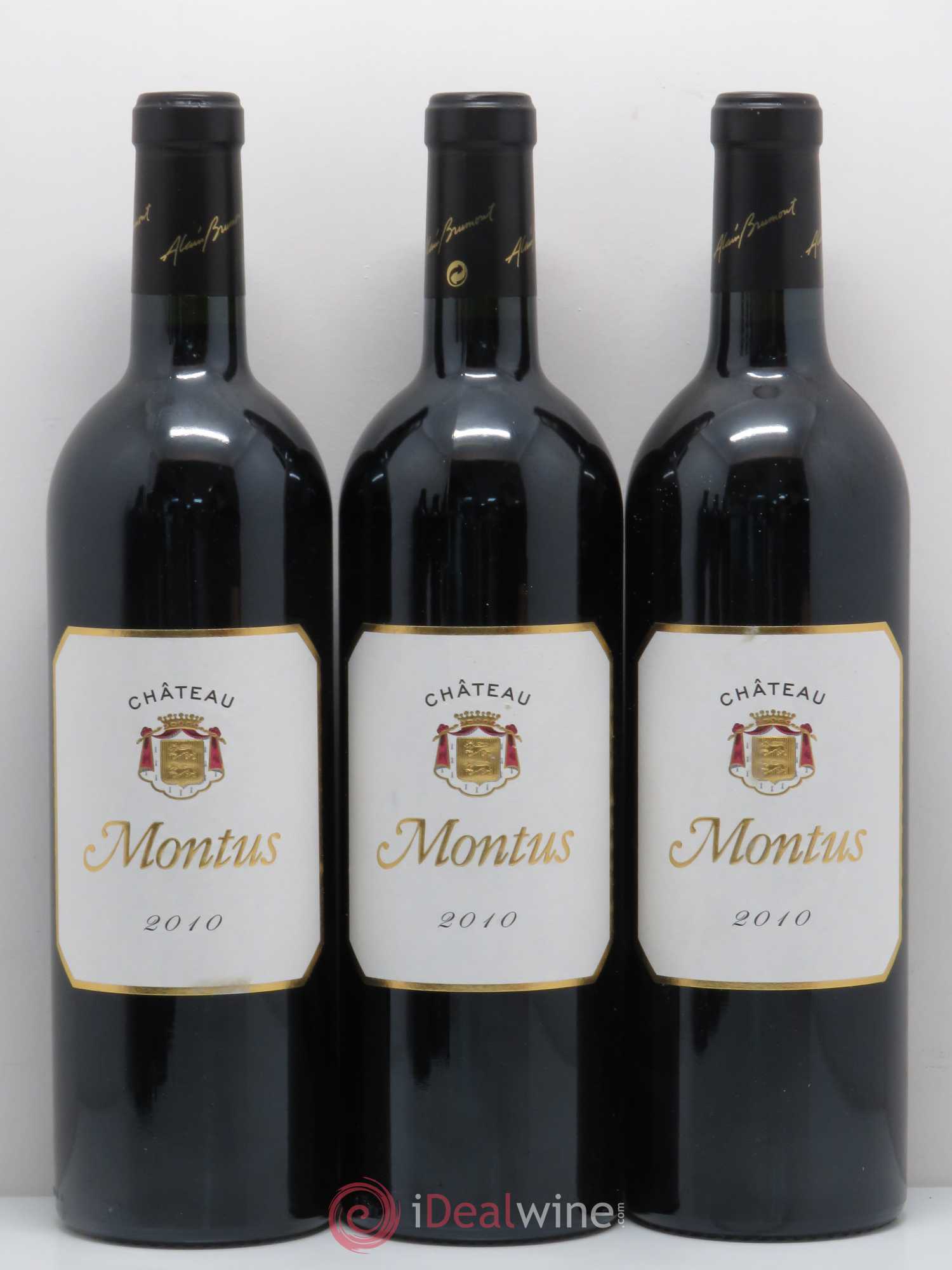 Madiran Château Montus Alain Brumont 2010 - Lot de 6 bouteilles - 1