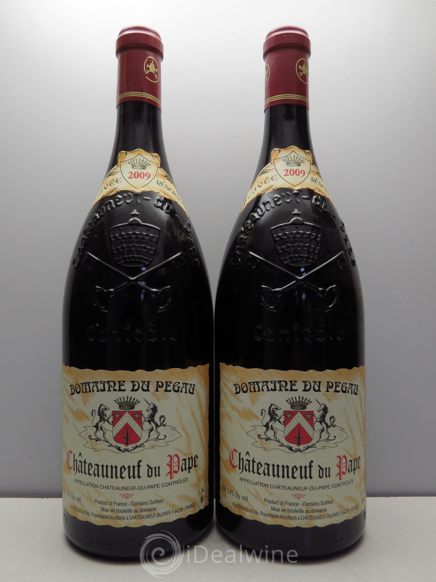 Châteauneuf-du-Pape Domaine du Pégau Cuvée Réservée Paul et Laurence Féraud 2009 - Lot de 2 magnums - 0