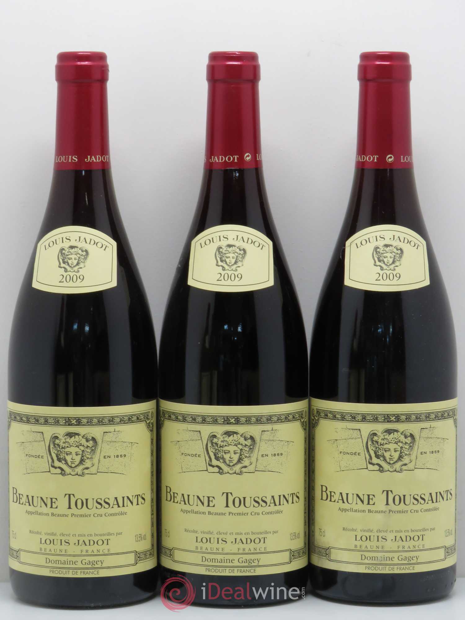 Beaune 1er Cru Louis Jadot Toussaints 2009 - Posten von 6 Flaschen - 1