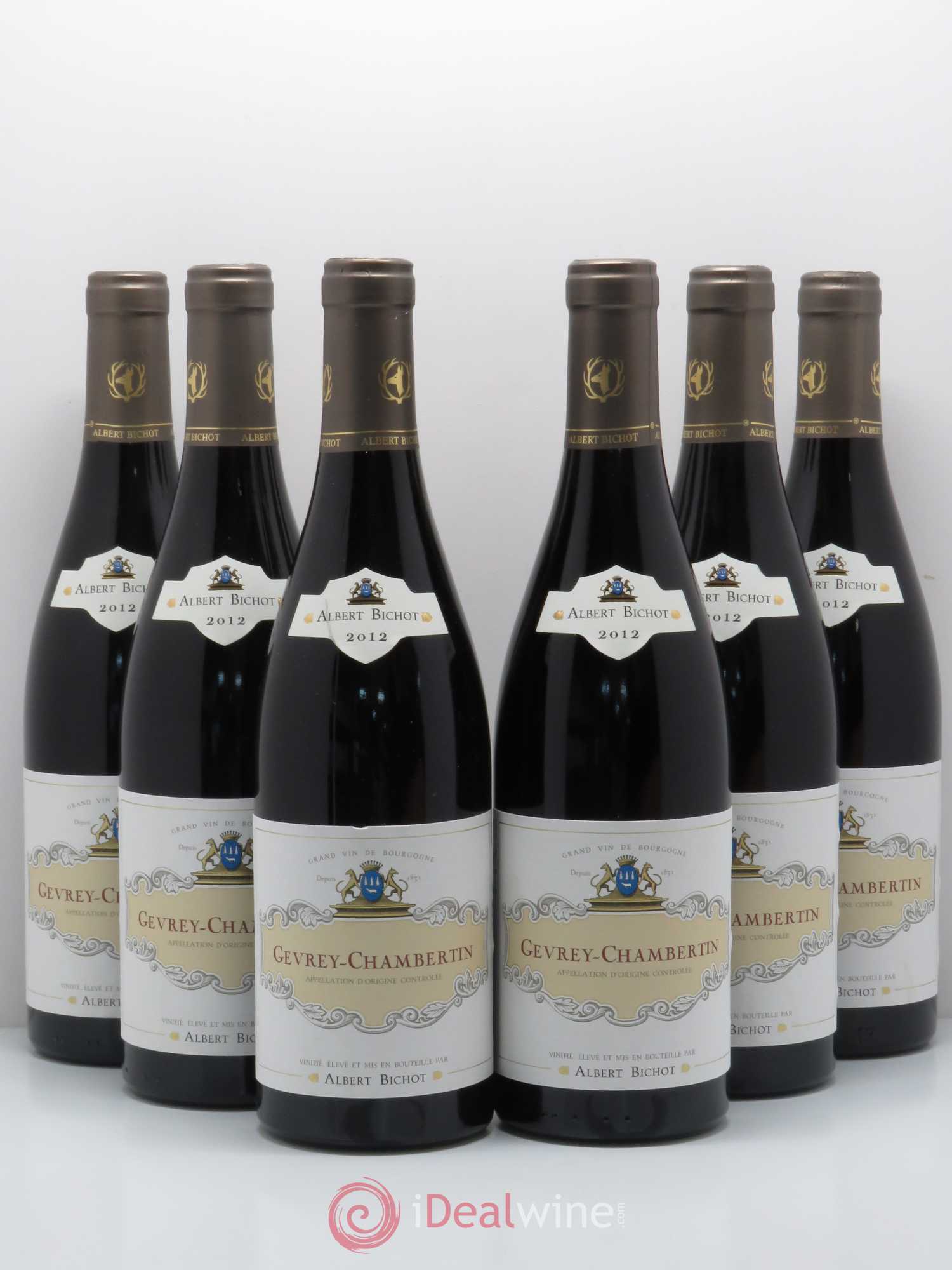 Gevrey-Chambertin Albert Bichot 2012 - Lot de 6 bouteilles - 0