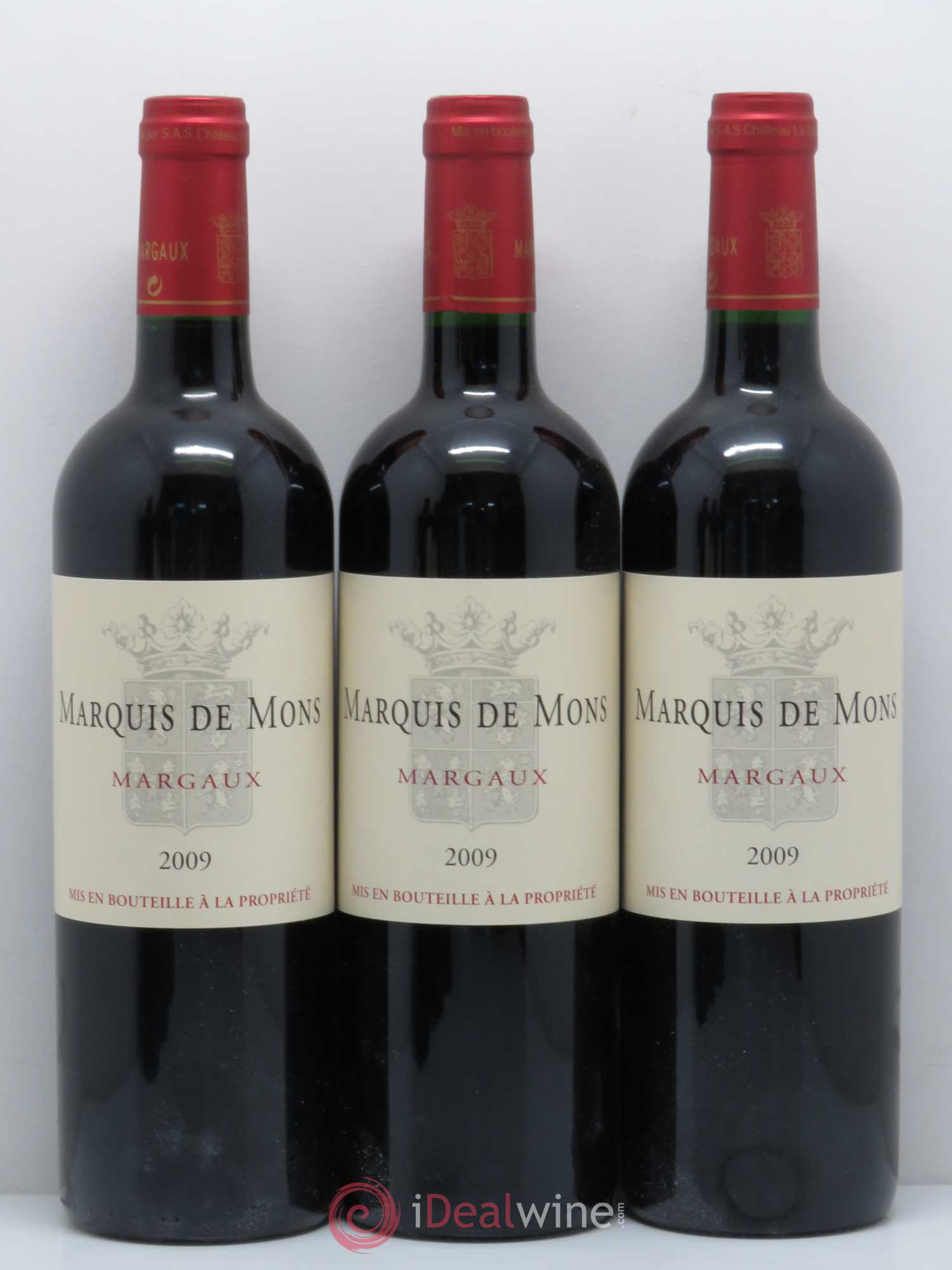 Marquis de Mons 2009 - Lot of 6 bottles - 1