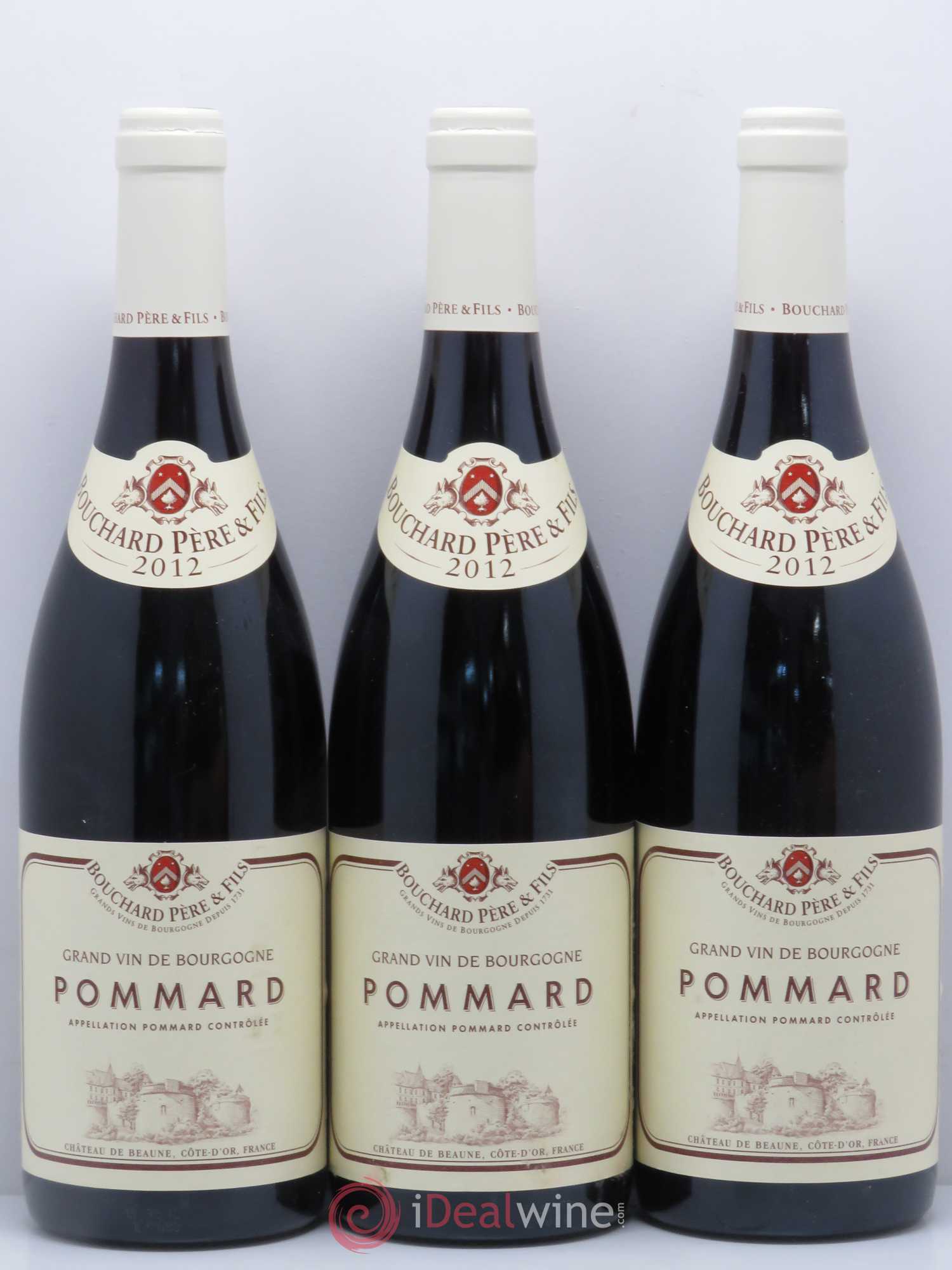 Pommard Bouchard 2012 - Lot de 6 bouteilles - 2