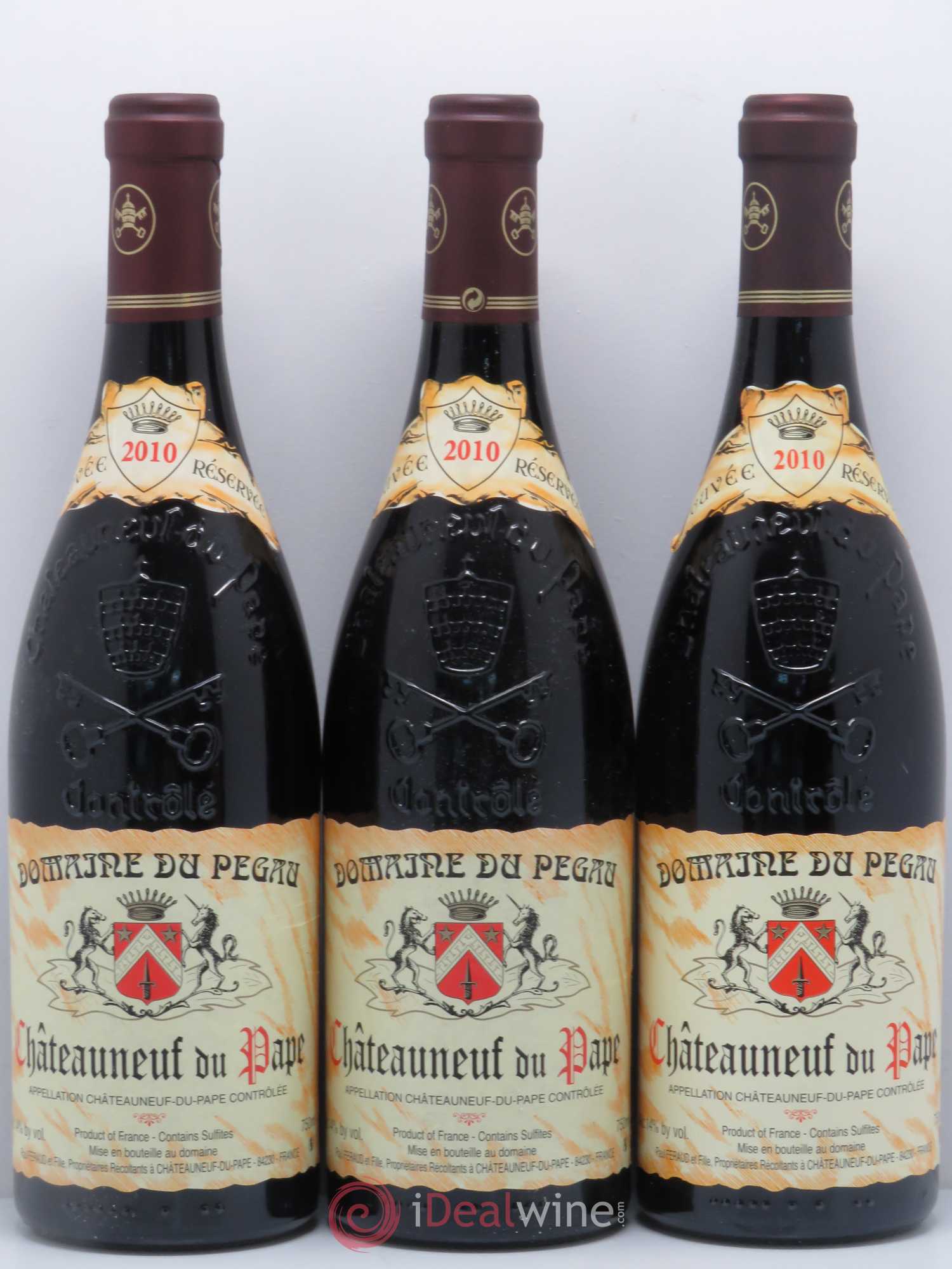 Châteauneuf-du-Pape Domaine du Pégau Cuvée Réservée Paul et Laurence Féraud 2010 - Lot de 6 bouteilles - 2