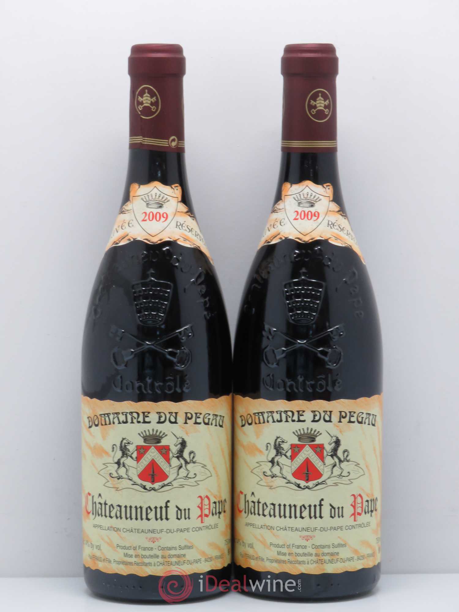 Châteauneuf-du-Pape Domaine du Pégau Cuvée Réservée Paul et Laurence Féraud 2009 - Lot de 2 bouteilles - 0