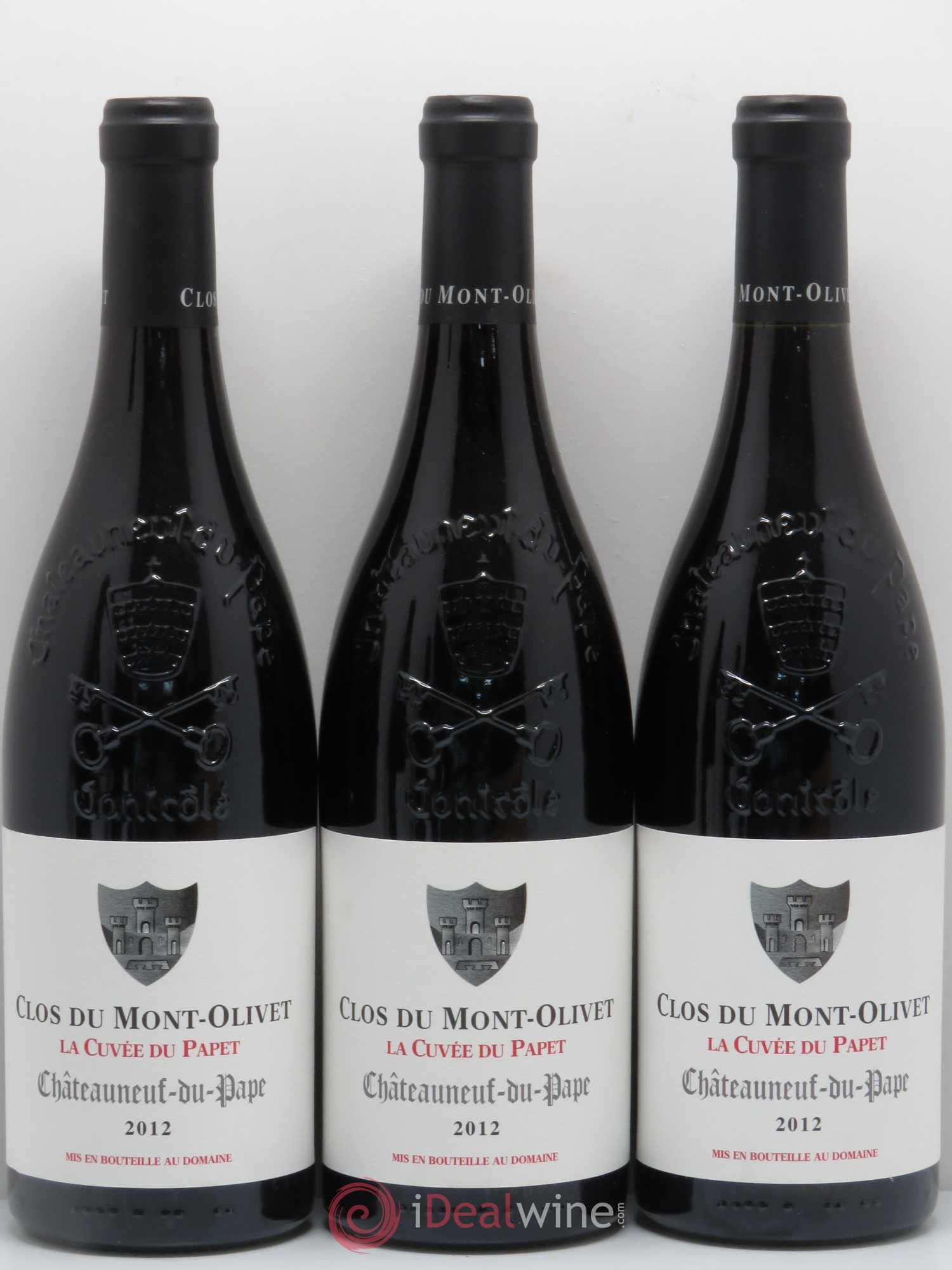 Châteauneuf-du-Pape Cuvée du Papet Clos du Mont-Olivet 2012 - Lot de 6 bouteilles - 1