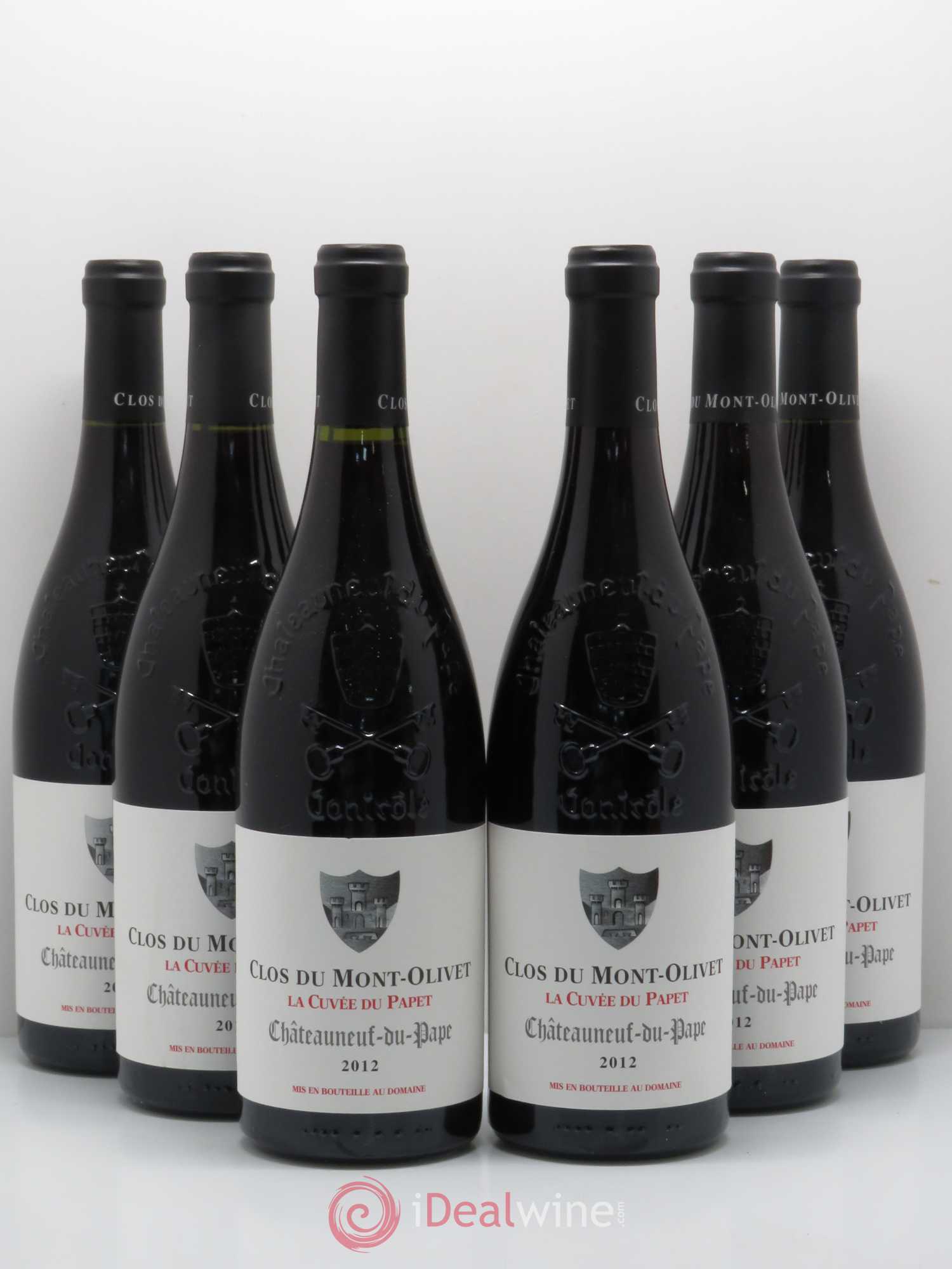 Châteauneuf-du-Pape Cuvée du Papet Clos du Mont-Olivet 2012 - Lot de 6 bouteilles - 0