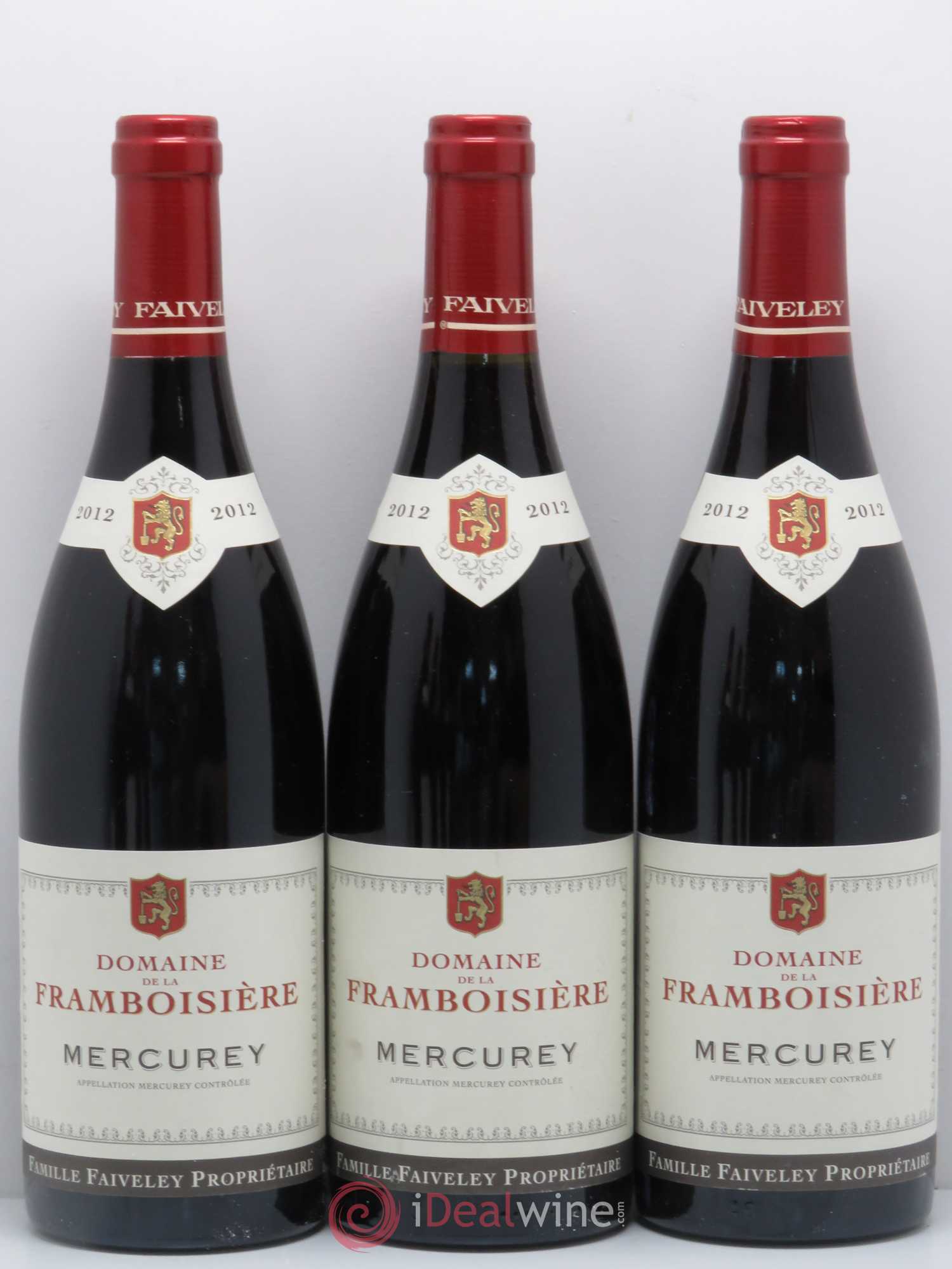 Mercurey Faiveley Framboisiere 2012 - Posten von 6 Flaschen - 1