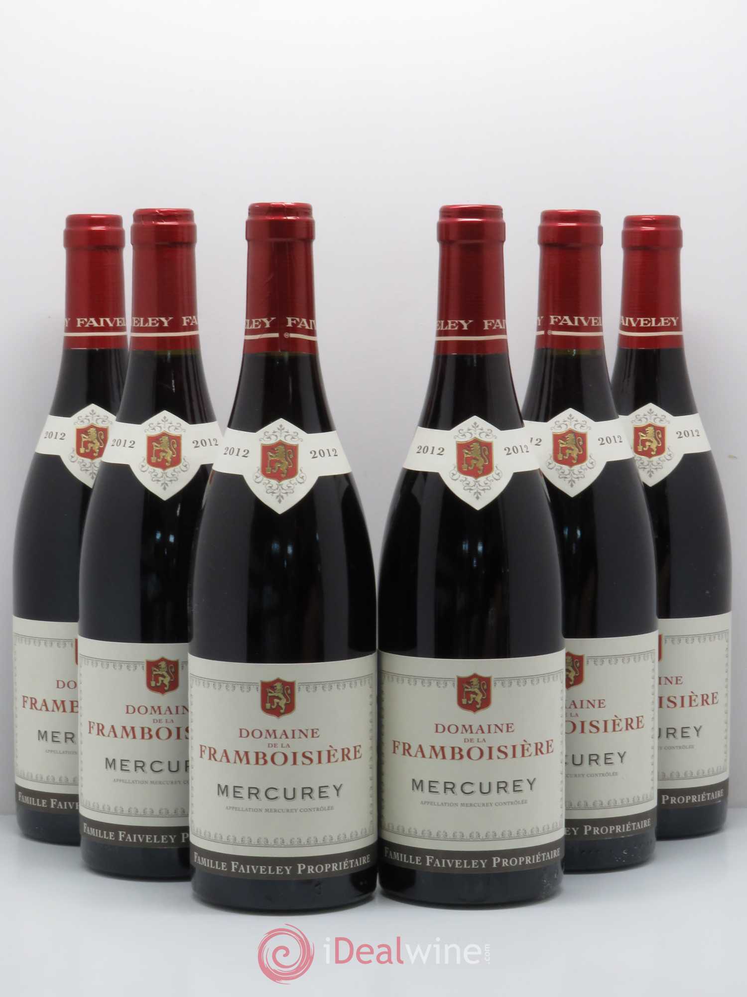 Mercurey Faiveley Framboisiere 2012 - Posten von 6 Flaschen - 0