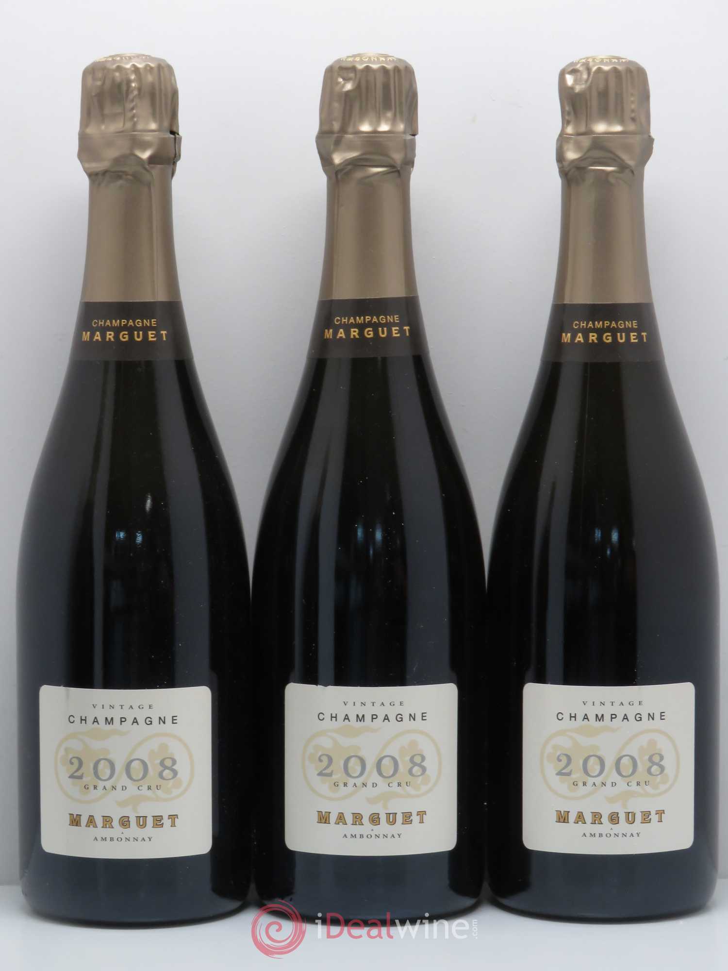 Champagne Marguet Amboniacus Grand Cru 2008 - Posten von 6 Flaschen - 2