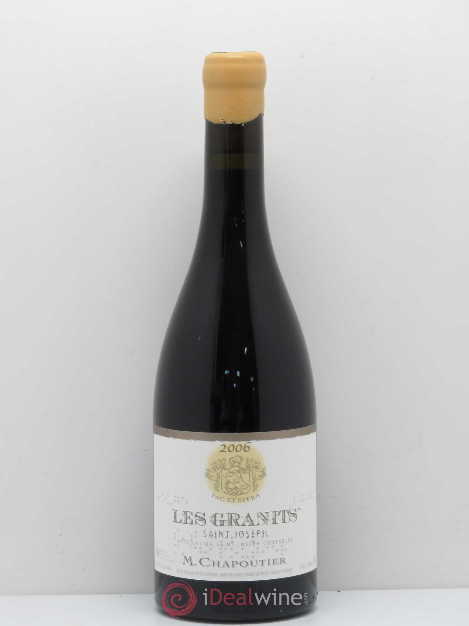 Saint-Joseph Les Granits Chapoutier 2006 - Lot de 1 bouteille - 0