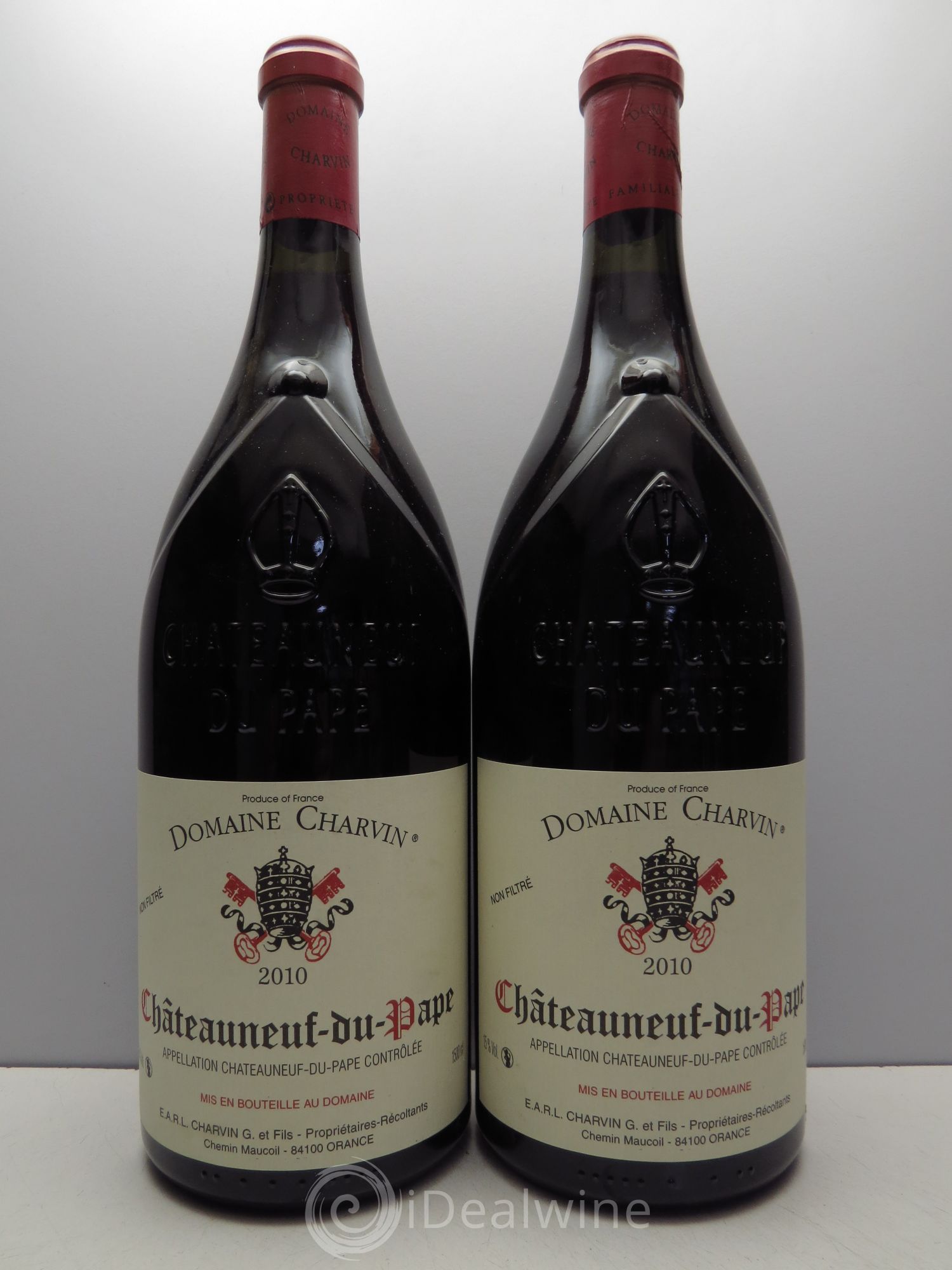 Châteauneuf-du-Pape Charvin (Domaine) 2010 - Lot de 2 magnums - 0