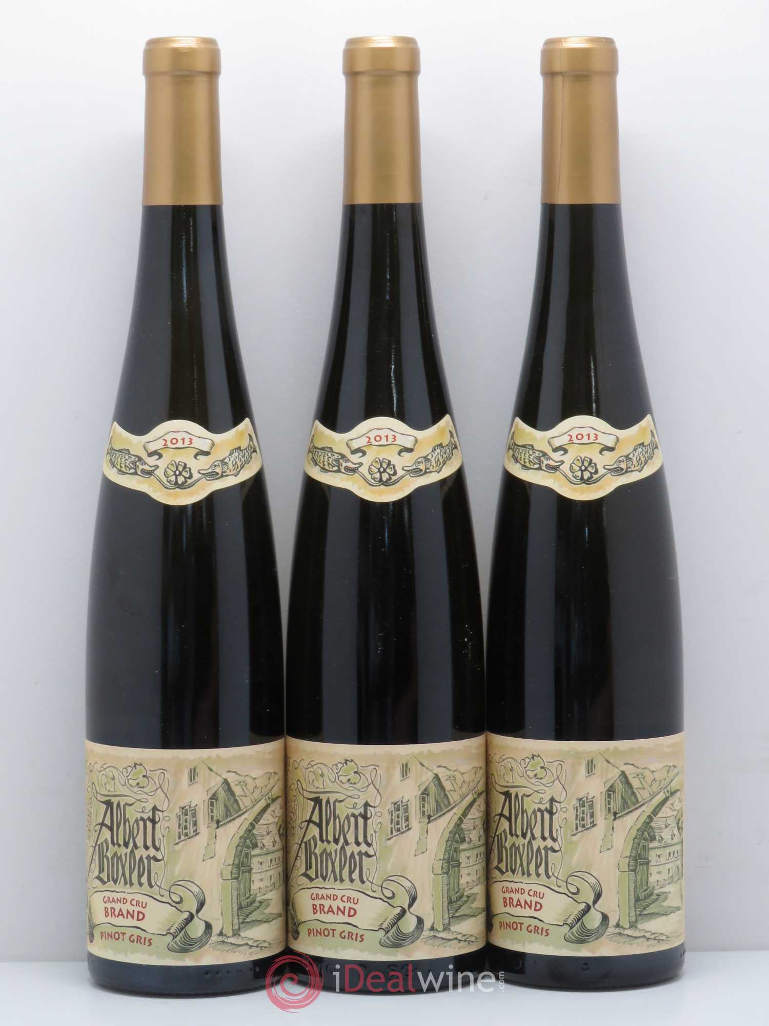 Pinot Gris Albert Boxler Brand 2013 - Posten von 3 Flaschen - 0