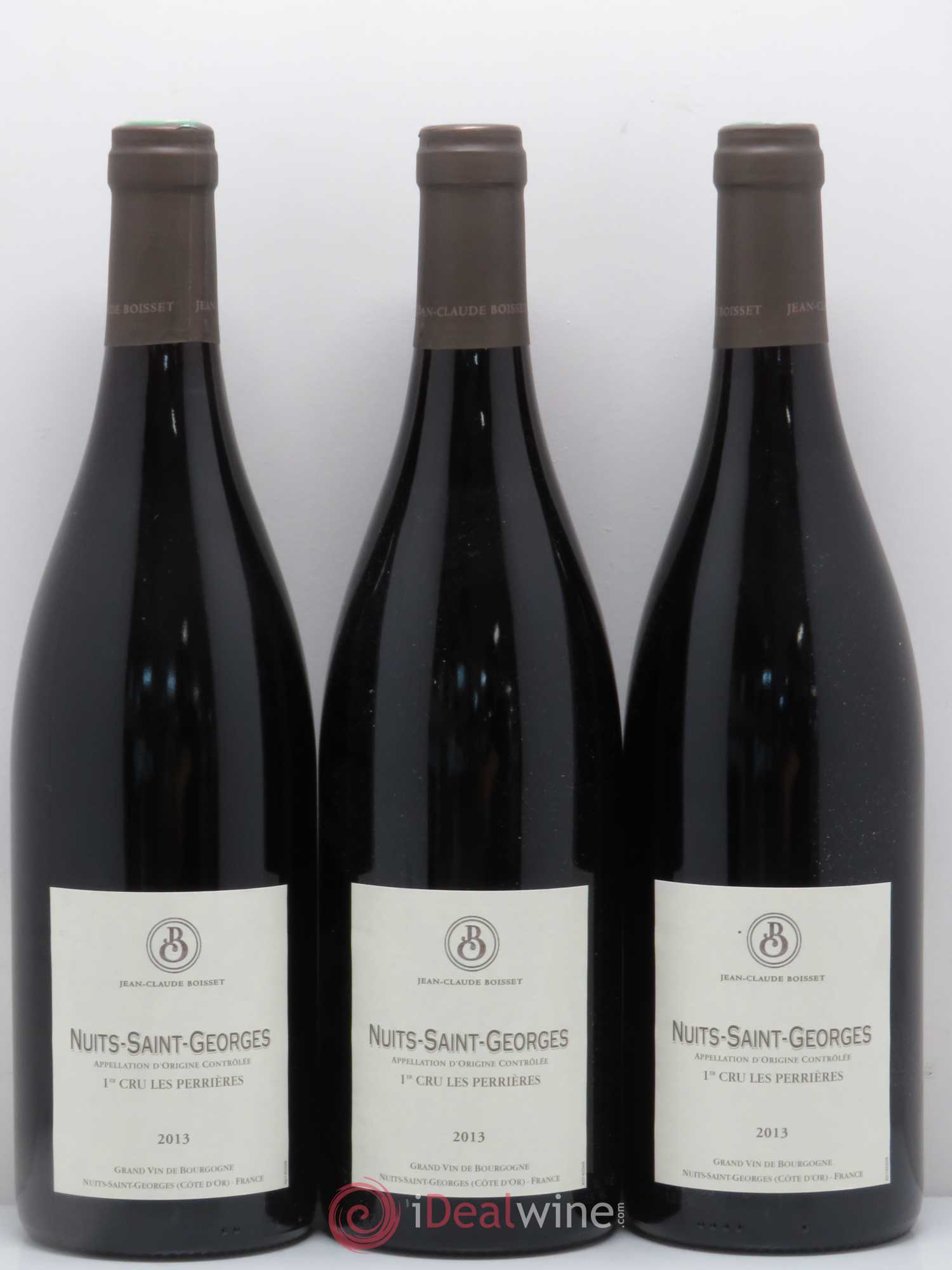 Nuits-Saint-Georges 1er Cru Jean Claude Boisset Les Perrieres 2013 - Posten von 3 Flaschen - 0