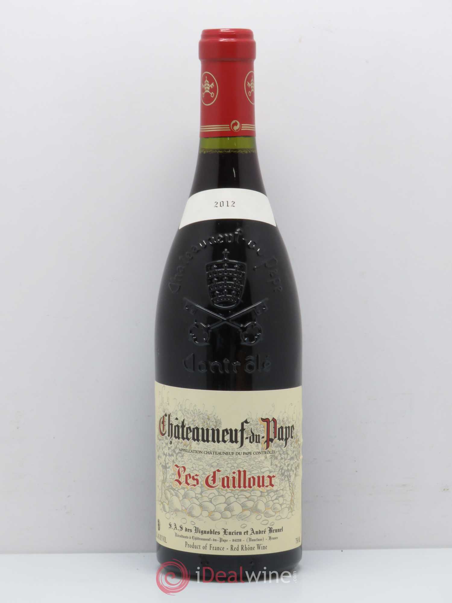Châteauneuf-du-Pape Les Cailloux André Brunel 2012 - Lot de 1 bouteille - 0