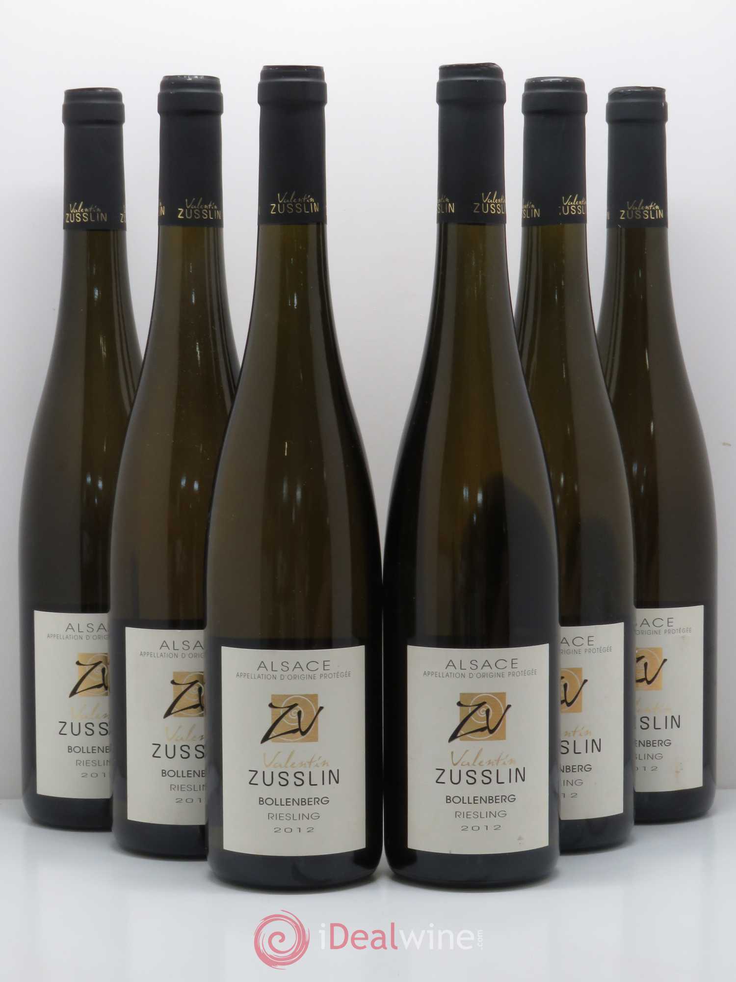 Alsace Riesling Bollenberg Valentin Zusslin (Domaine) 2012 - Lot de 6 bouteilles - 0