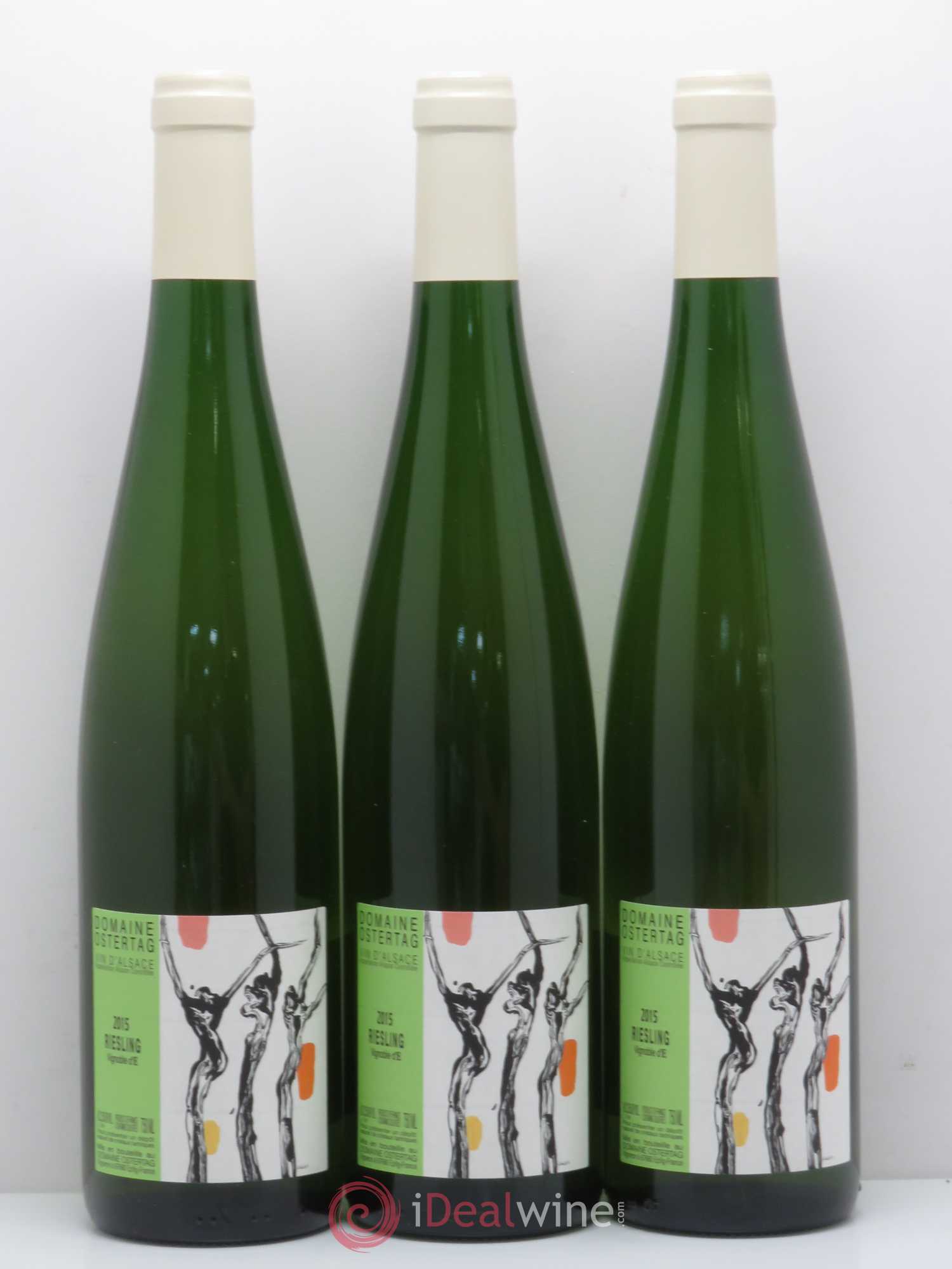 Alsace Riesling Vignoble d'E Ostertag (Domaine) 2015 - Lot de 6 bouteilles - 2