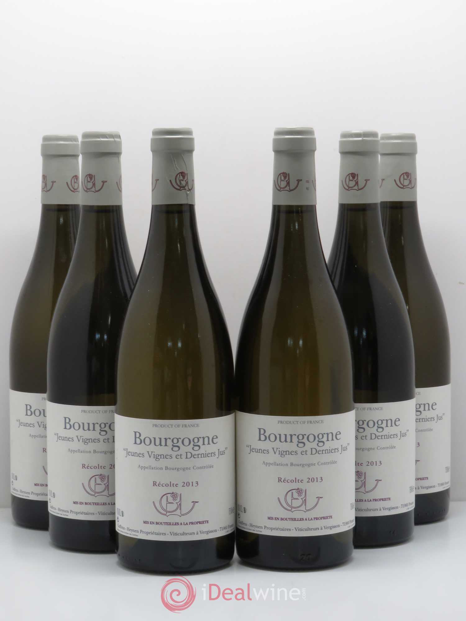 Bourgogne Domaine Guffens Heynen Jeunes Vignes Derniers Jus 2013 - Posten von 6 Flaschen - 0