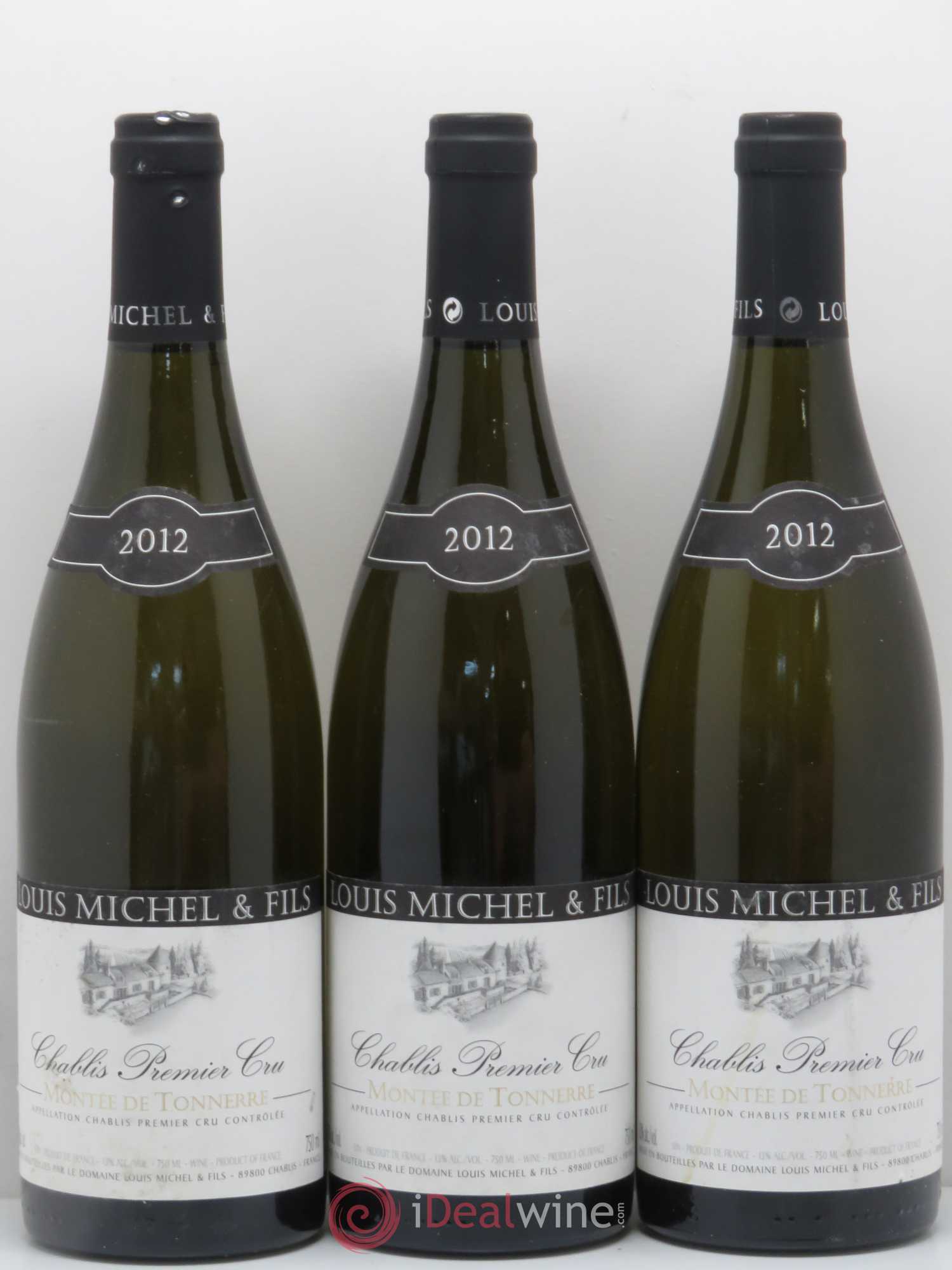 Chablis 1er Cru Montée de Tonnerre Louis Michel et Fils 2012 - Lot de 6 bouteilles - 2