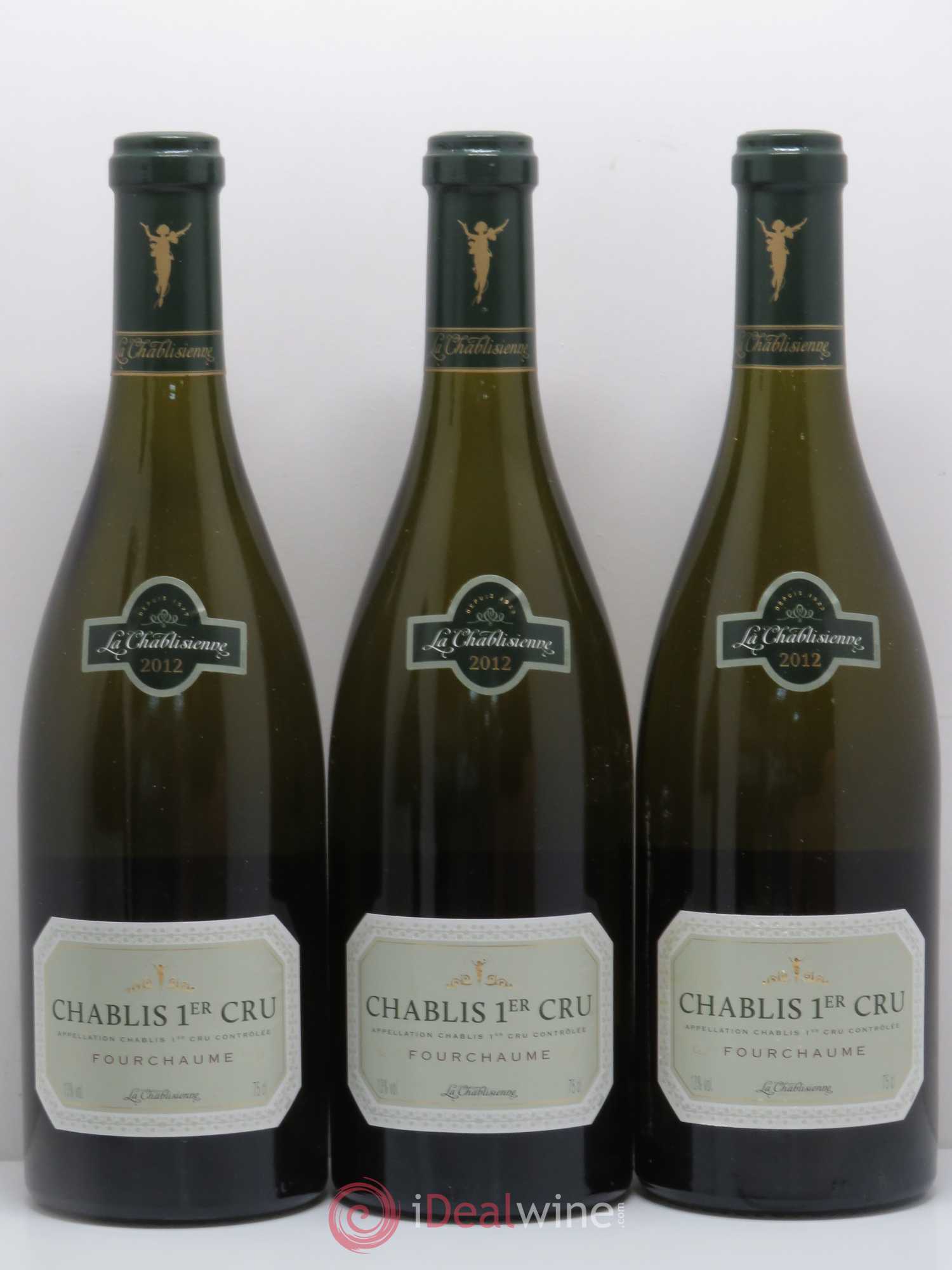 Chablis 1er Cru La Chablisienne Fourchaume 2012 - Posten von 6 Flaschen - 1
