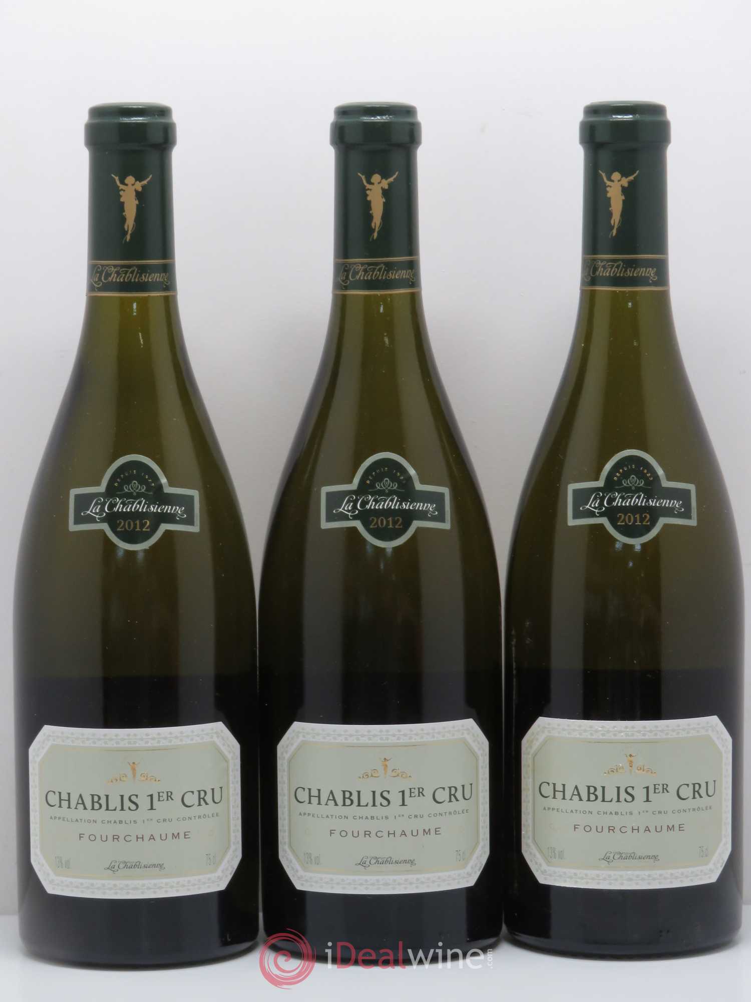 Chablis 1er Cru La Chablisienne Fourchaume 2012 - Posten von 6 Flaschen - 2