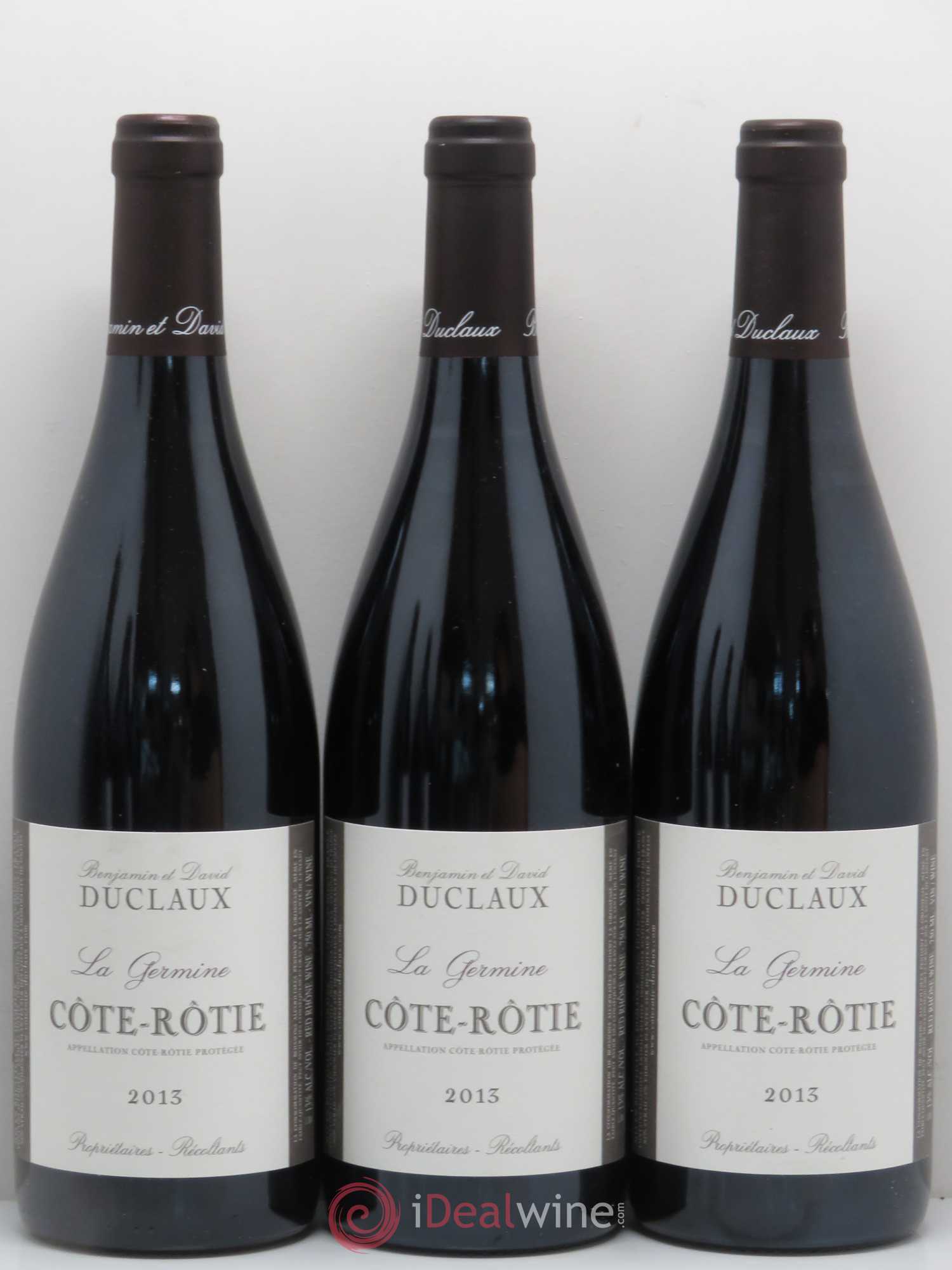 Côte-Rôtie La Germine Domaine Duclaux 2013 - Lot de 6 bouteilles - 1
