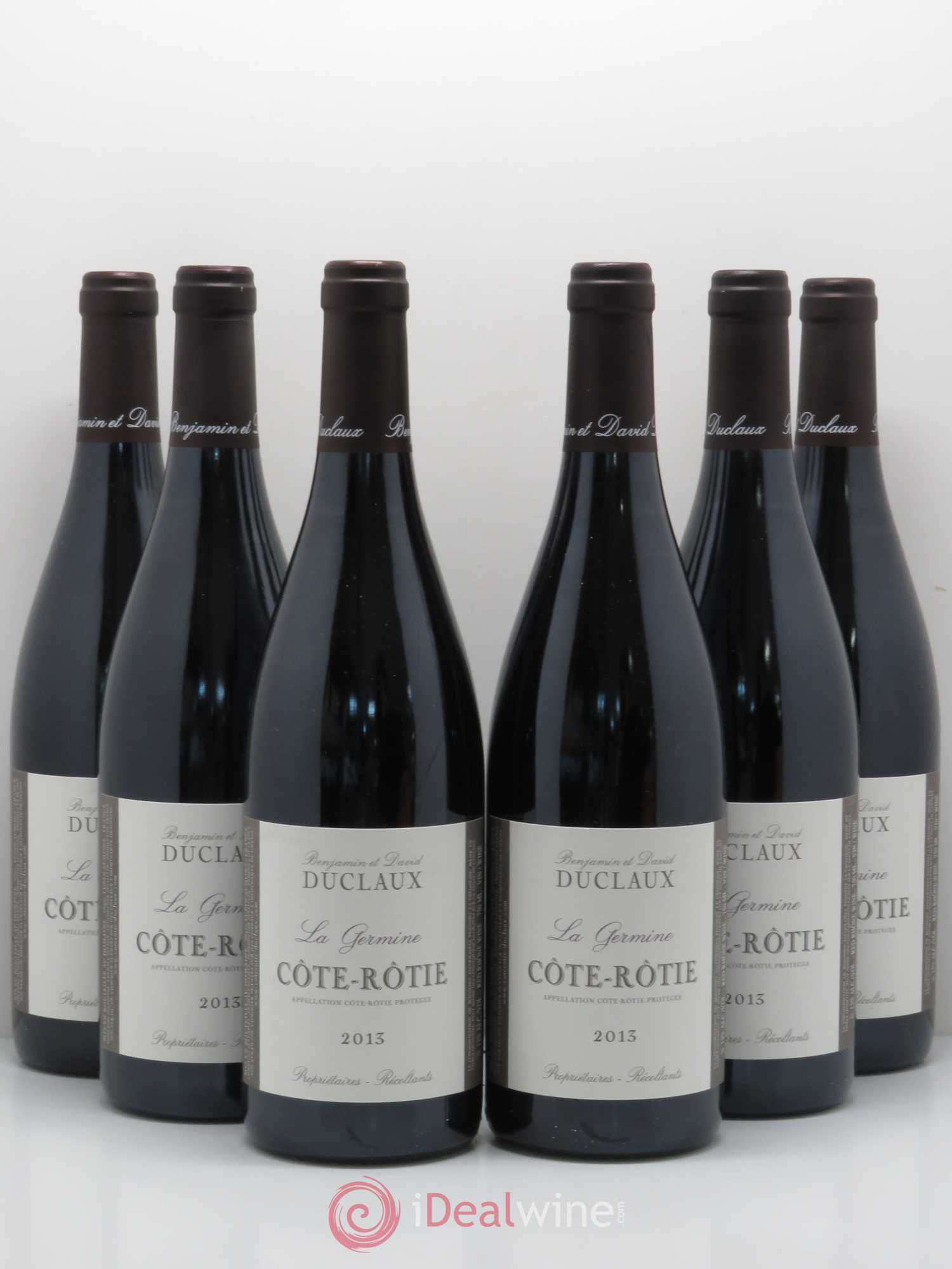 Côte-Rôtie La Germine Domaine Duclaux 2013 - Lot de 6 bouteilles - 0