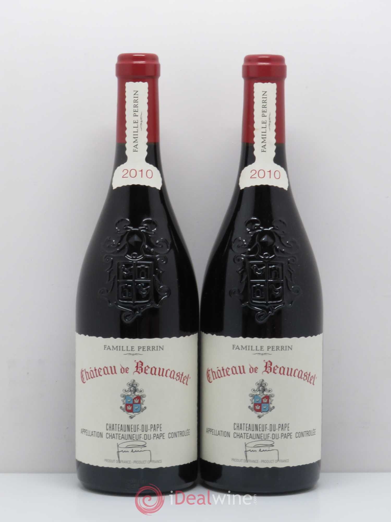 Châteauneuf-du-Pape Château de Beaucastel Famille Perrin 2010 - Lot de 5 bouteilles - 2