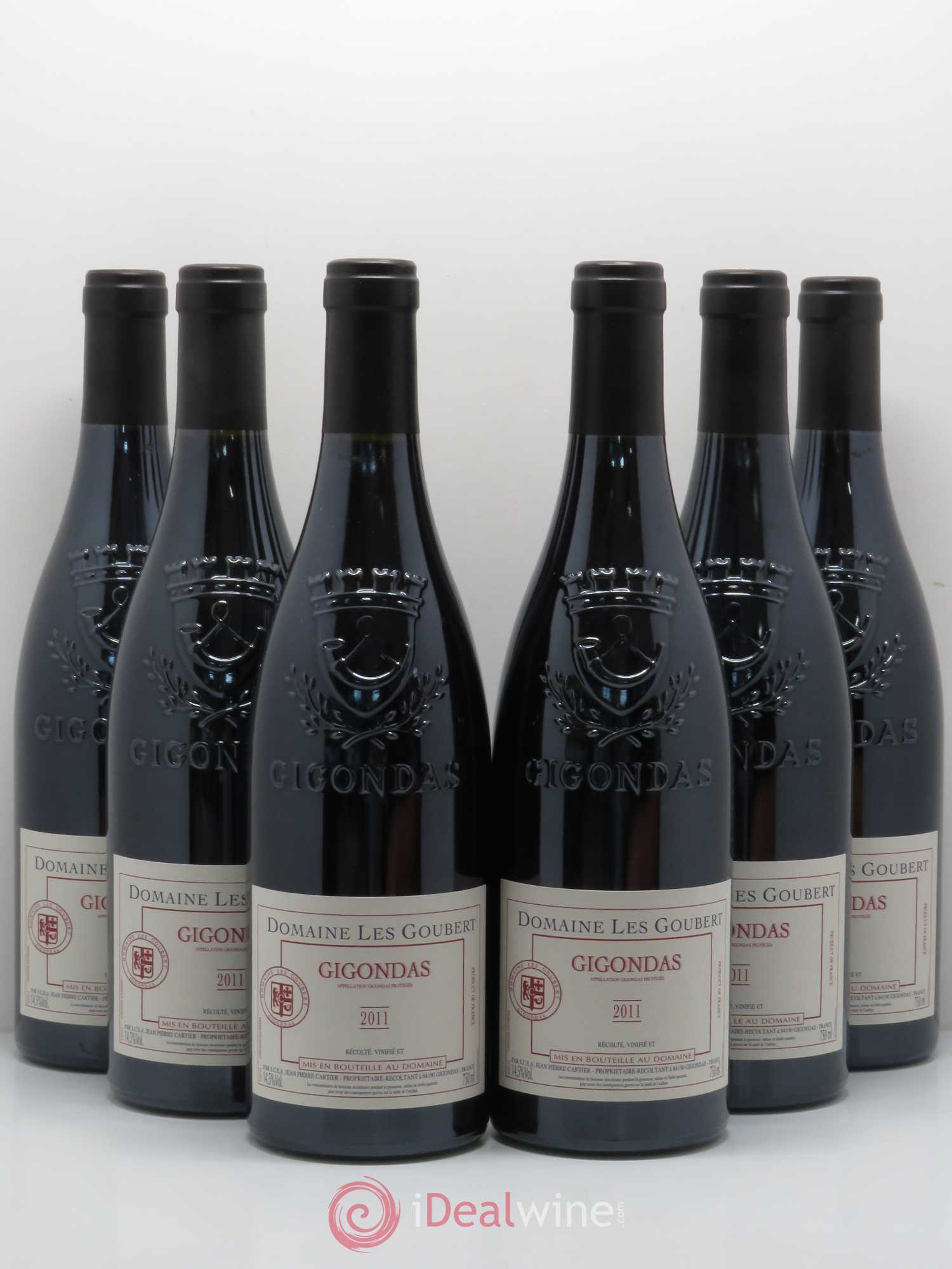 Gigondas Domaine Les Goubert 2011 - Posten von 6 Flaschen - 0
