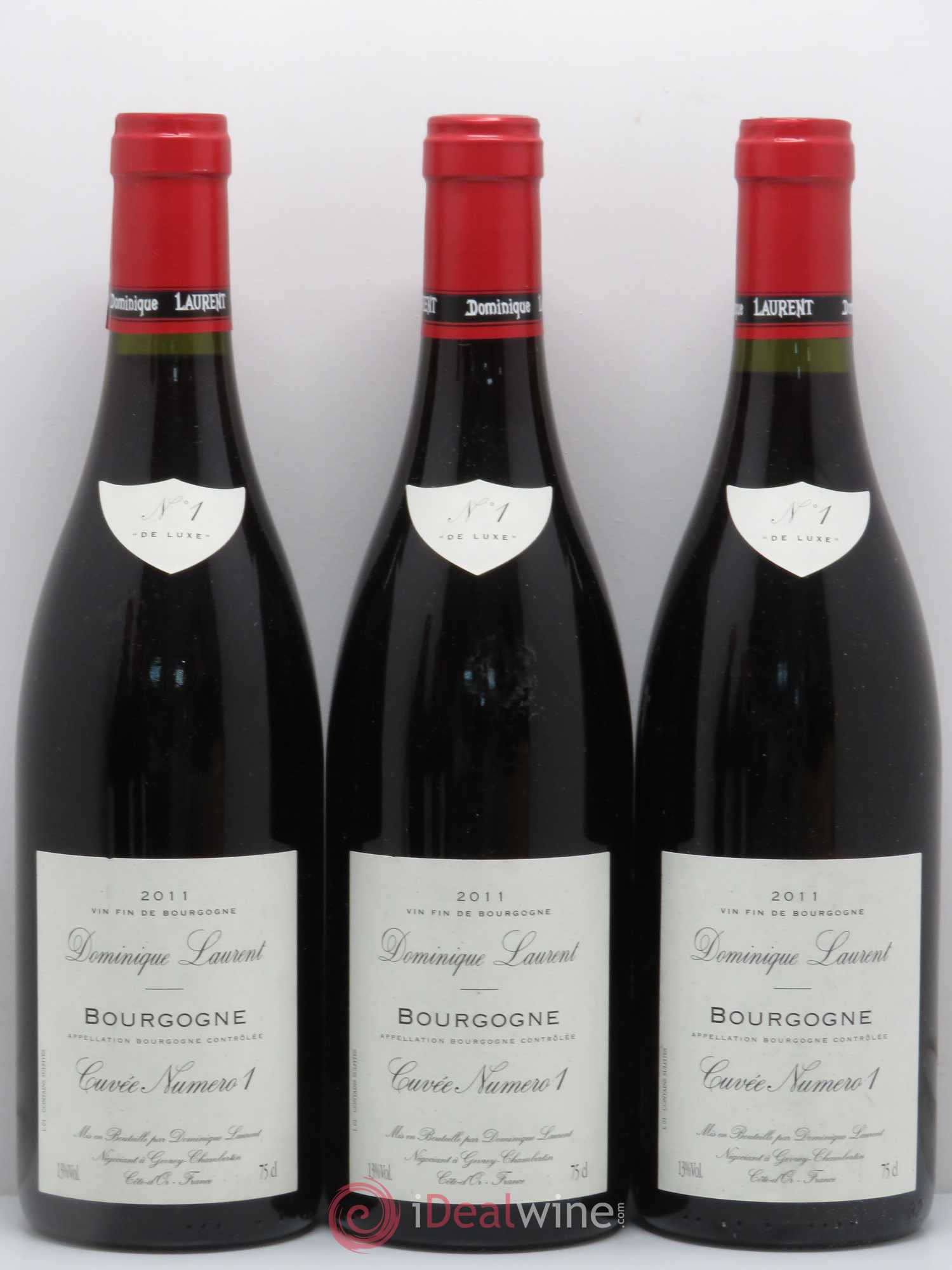Bourgogne Dominique Laurent Cuvee 1 De Luxe 2011 - Posten von 6 Flaschen - 1