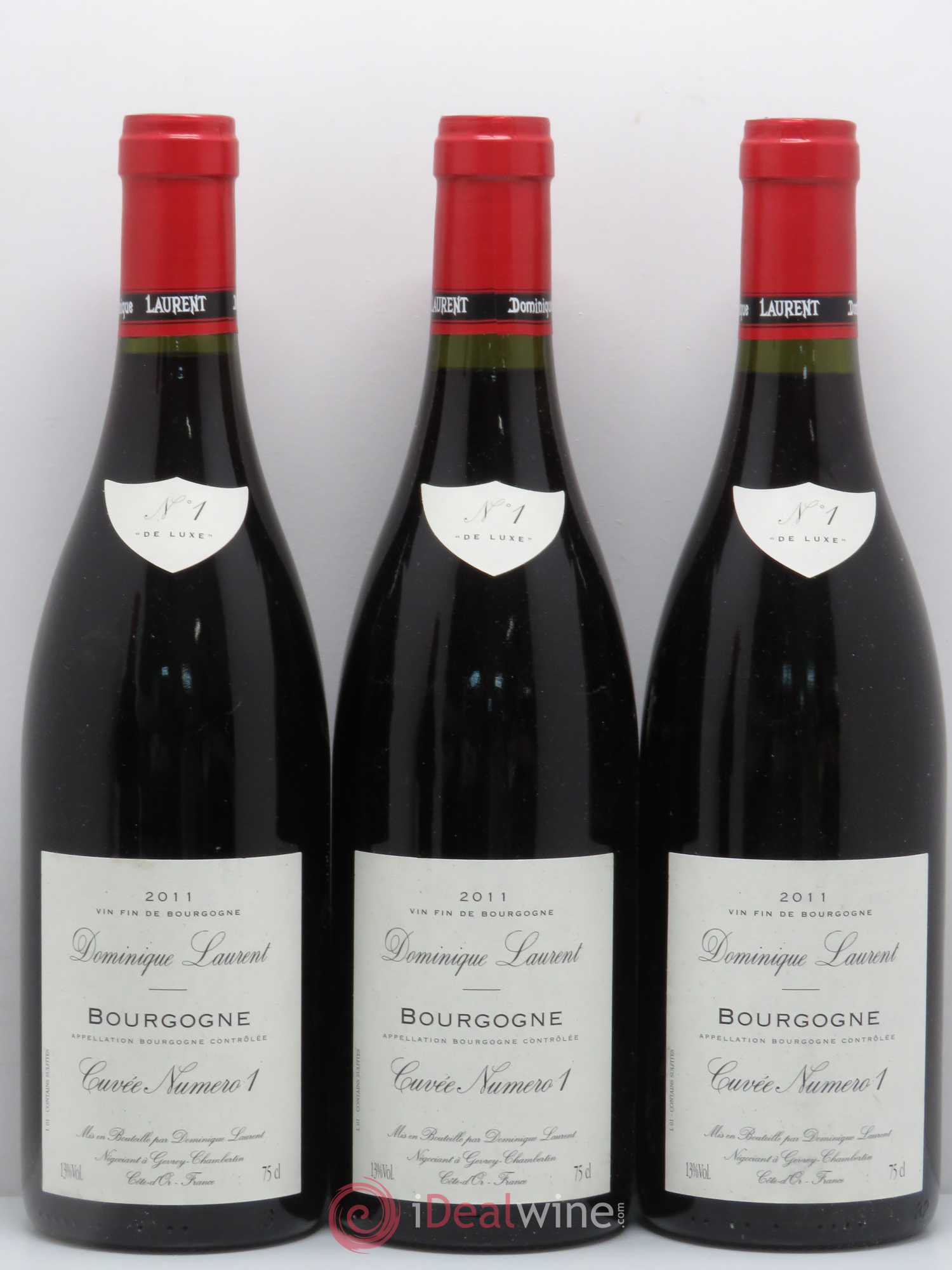 Bourgogne Dominique Laurent Cuvee 1 De Luxe 2011 - Posten von 6 Flaschen - 2