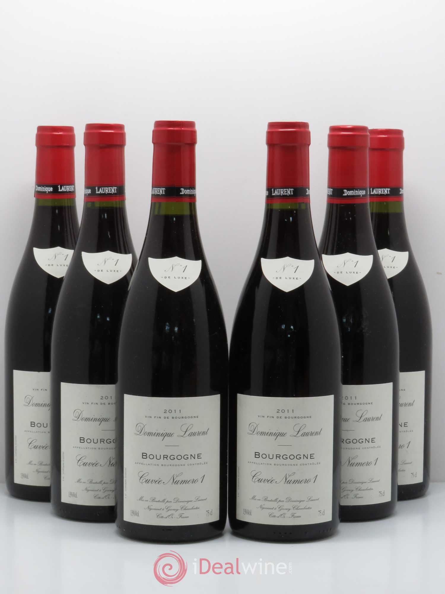 Bourgogne Dominique Laurent Cuvee 1 De Luxe 2011 - Posten von 6 Flaschen - 0