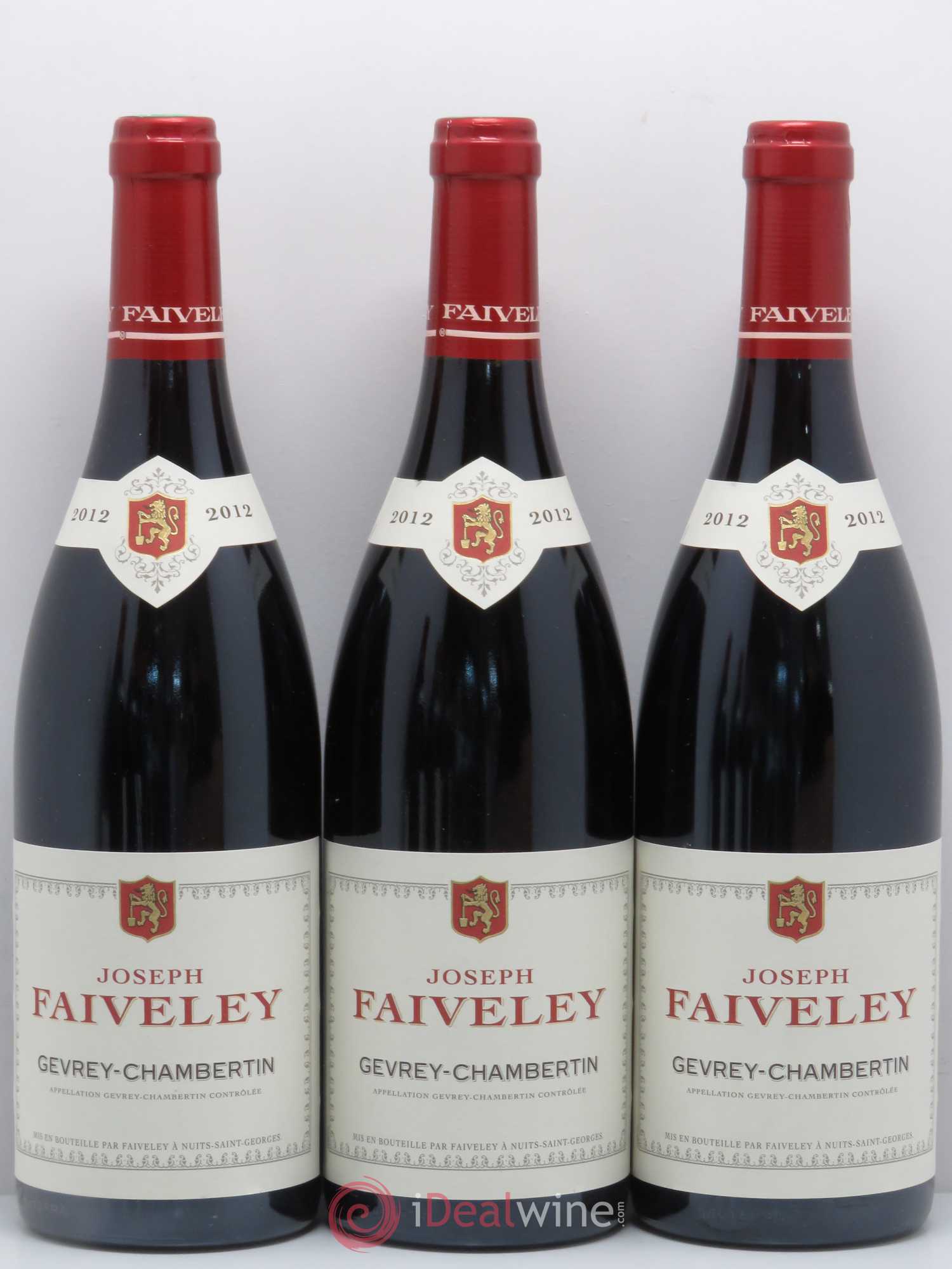 Gevrey-Chambertin Faiveley 2012 - Posten von 6 Flaschen - 1
