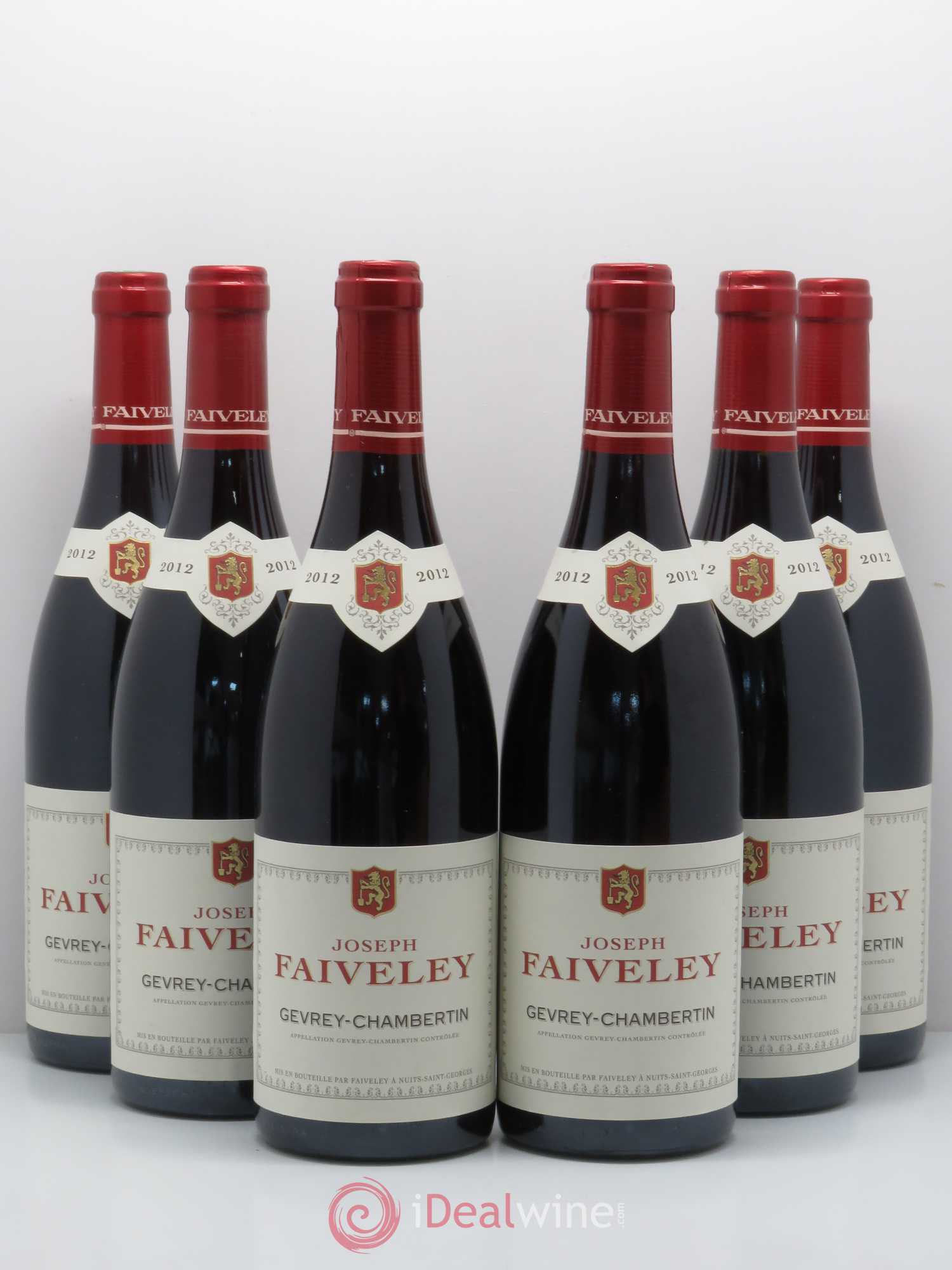 Gevrey-Chambertin Faiveley 2012 - Posten von 6 Flaschen - 0