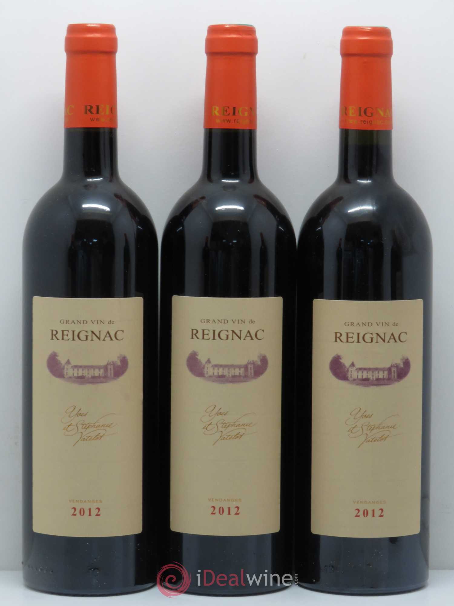 Grand vin de Reignac 2012 - Lot de 12 bouteilles - 3