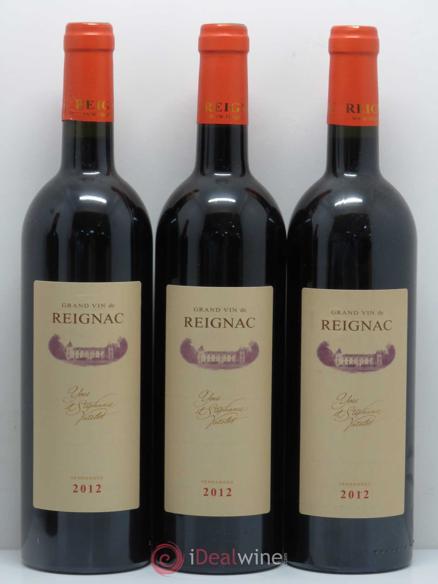 Grand vin de Reignac 2012 - Lot de 12 bouteilles - 4