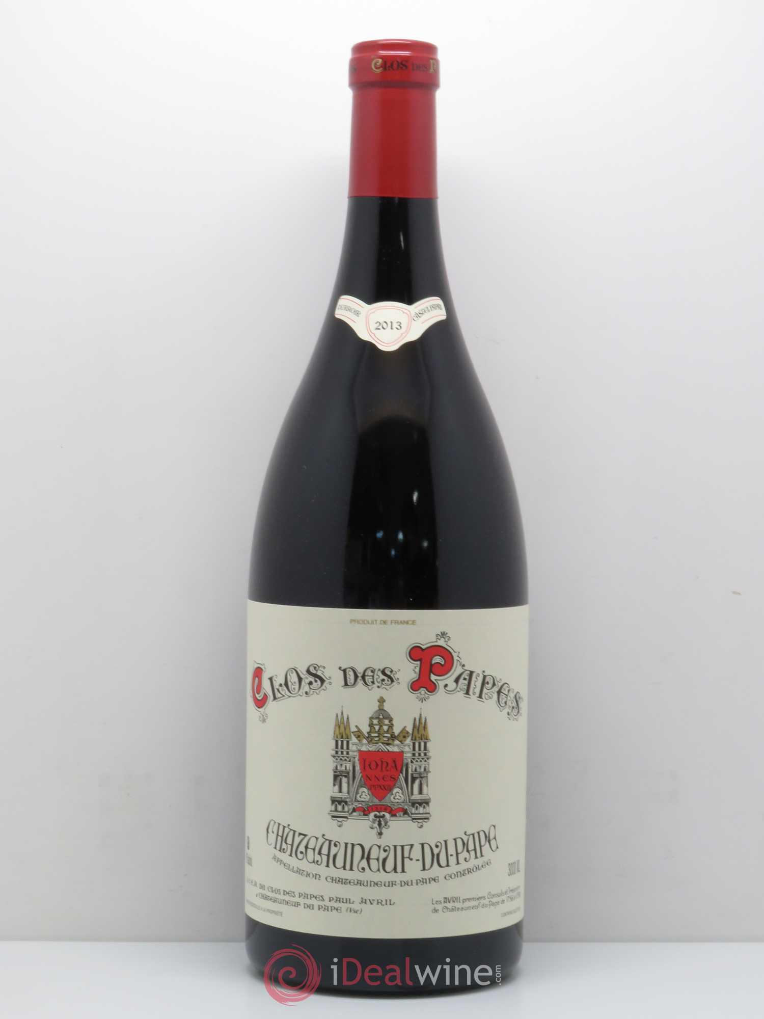 Châteauneuf-du-Pape Clos des Papes - Paul Avril 2013 - Lot de 1 double magnum - 0
