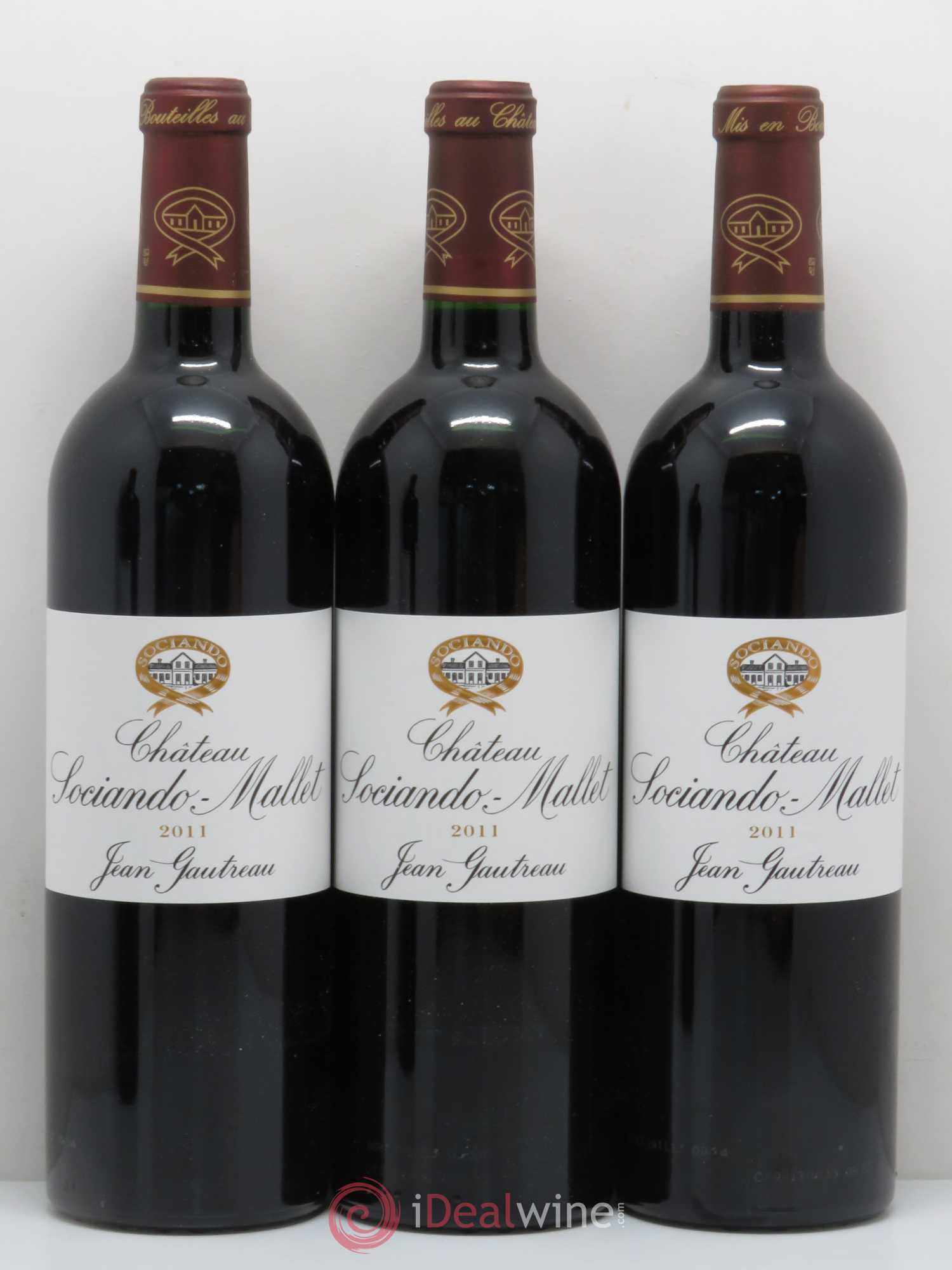 Château Sociando Mallet 2011 - Lot de 6 bouteilles - 1