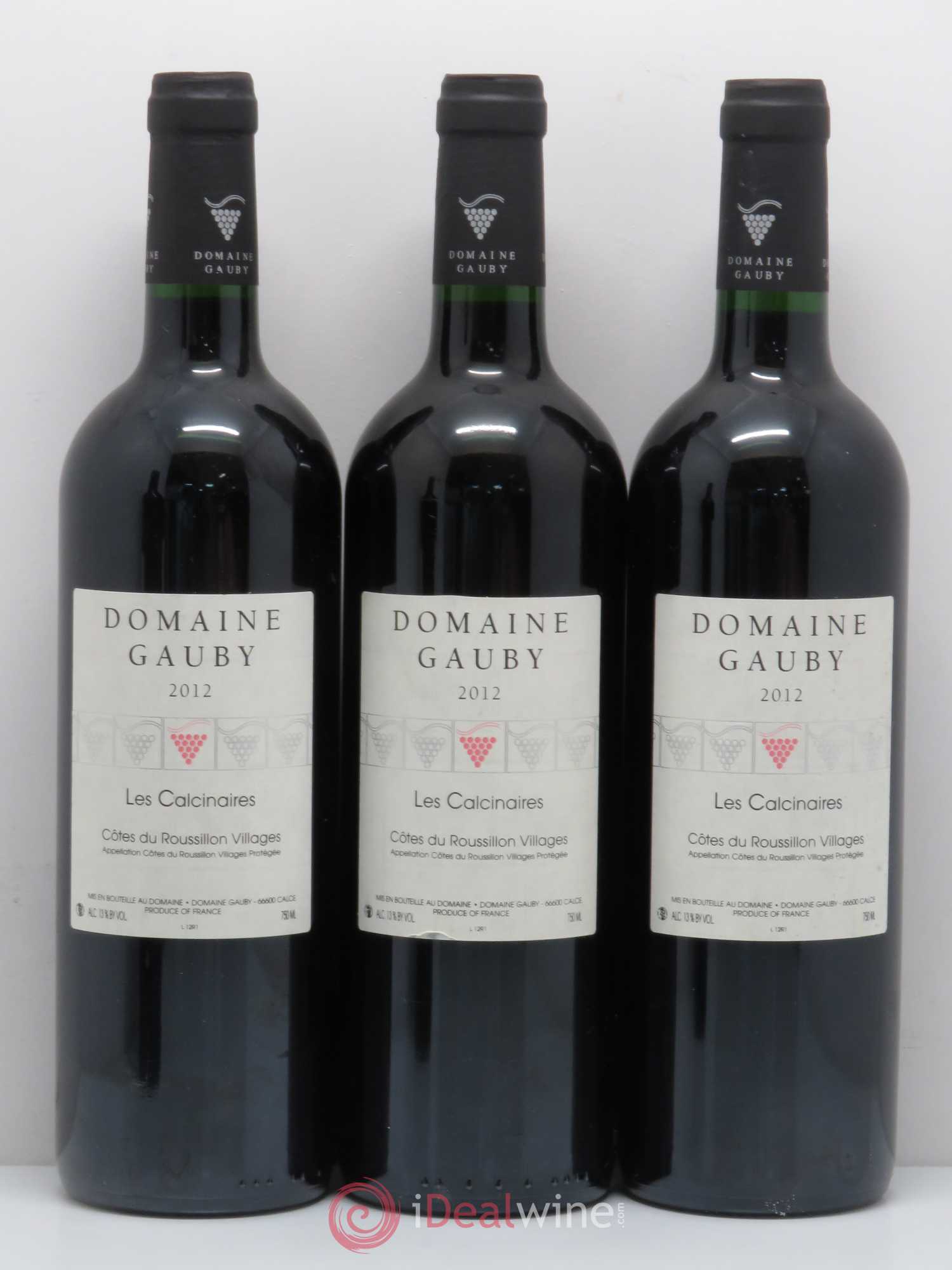Côtes du Roussillon Les Calcinaires Gauby (Domaine) 2012 - Lot de 6 bouteilles - 2