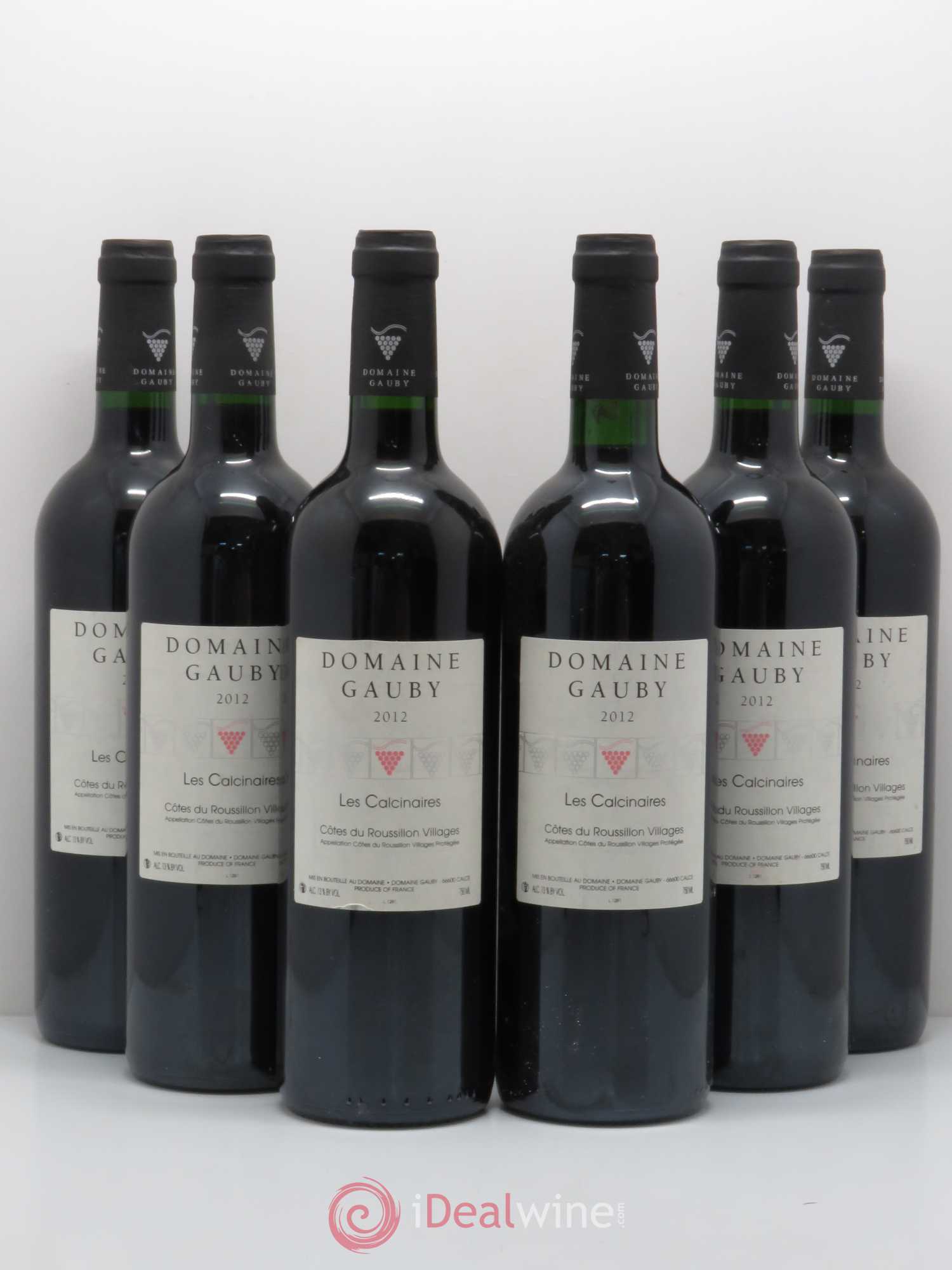 Côtes du Roussillon Les Calcinaires Gauby (Domaine) 2012 - Lot de 6 bouteilles - 0