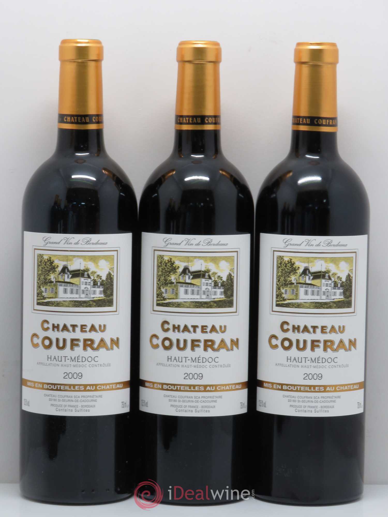 Château Coufran Cru Bourgeois 2009 - Lot de 6 bouteilles - 1