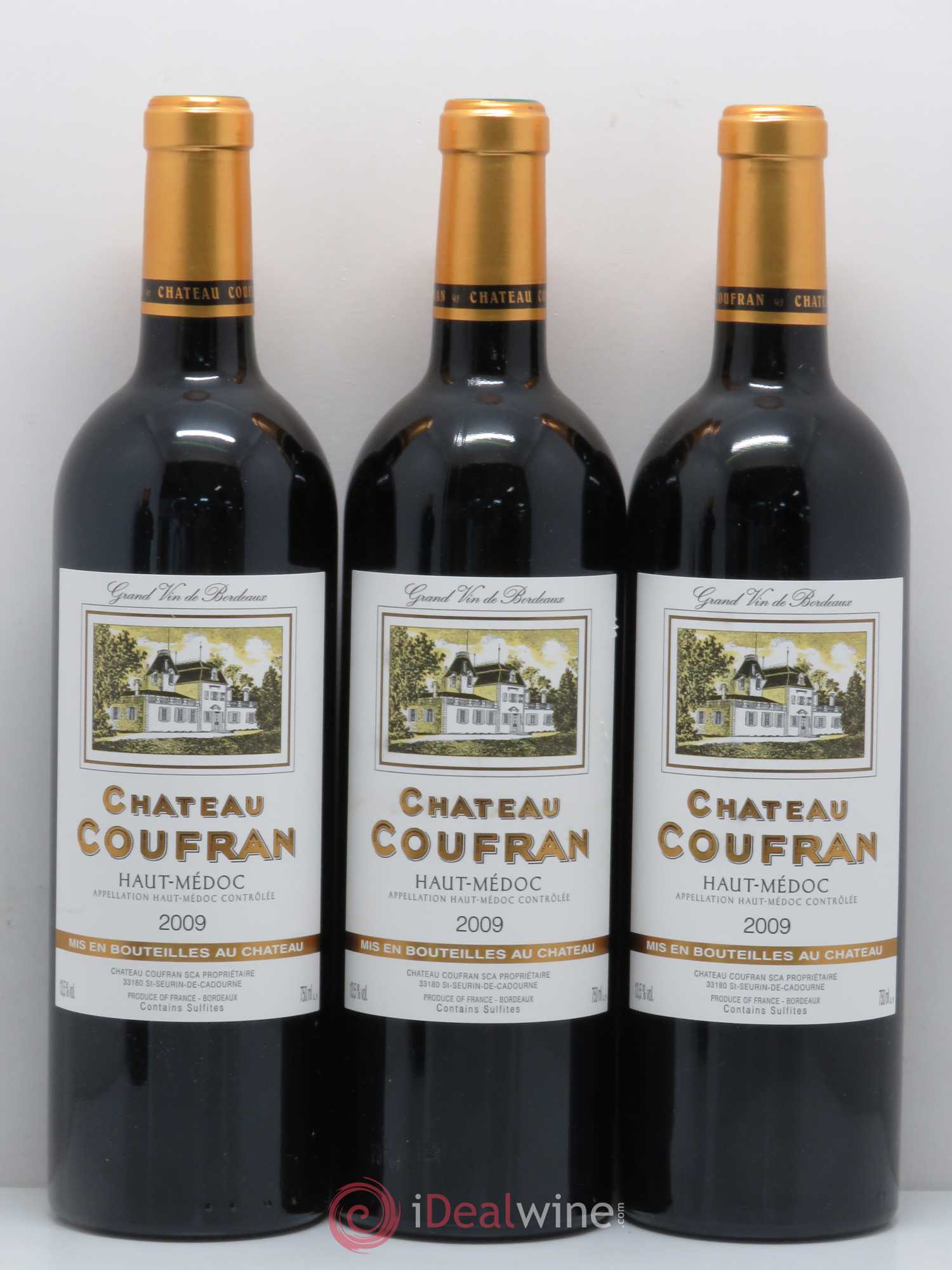 Château Coufran Cru Bourgeois 2009 - Lot de 6 bouteilles - 2